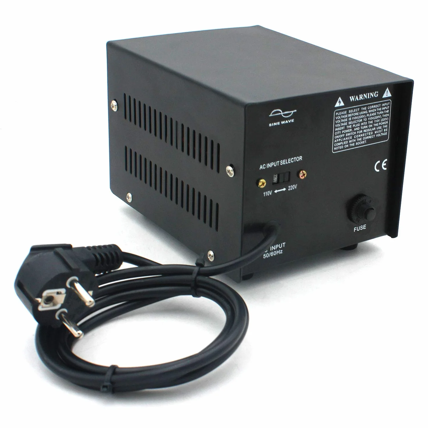 Konwerter napięcia 500 VA USA transformator pierścieniowy 220 V na 110 V Step Up & Step Down Voltage Converter 500 W