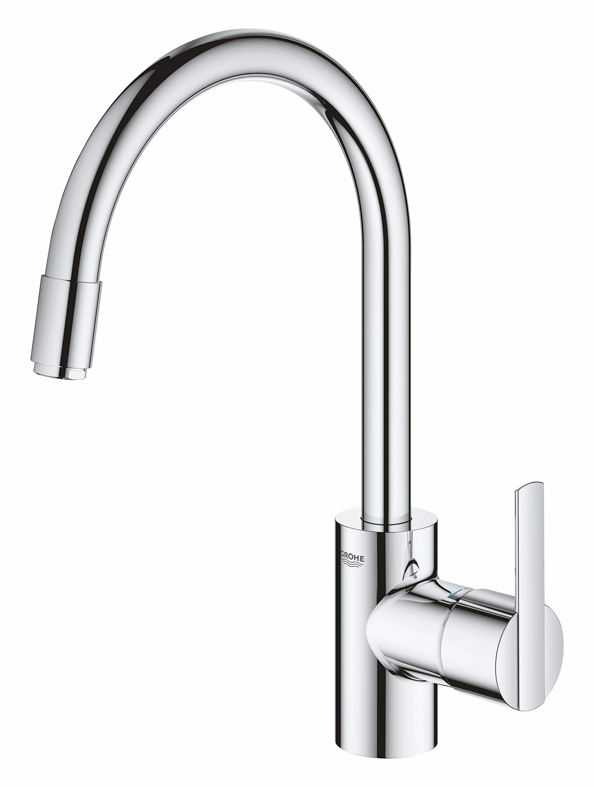 GROHE Feel bateria zlewozmywakowa z wyciąganą wylewką chrom