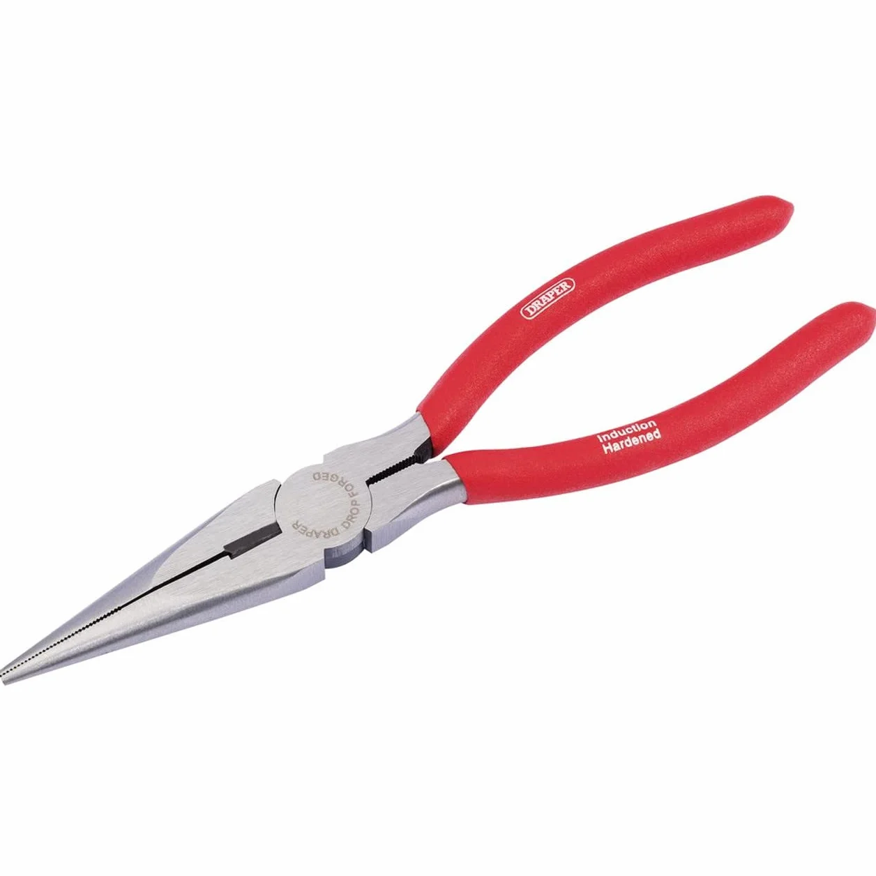 Draper Redline 68238 Szczypce z długim nosem | Szczypce do dużych obciążeń z uchwytami zanurzonymi w PCW | Szczypce igłowe 200 mm | 68238