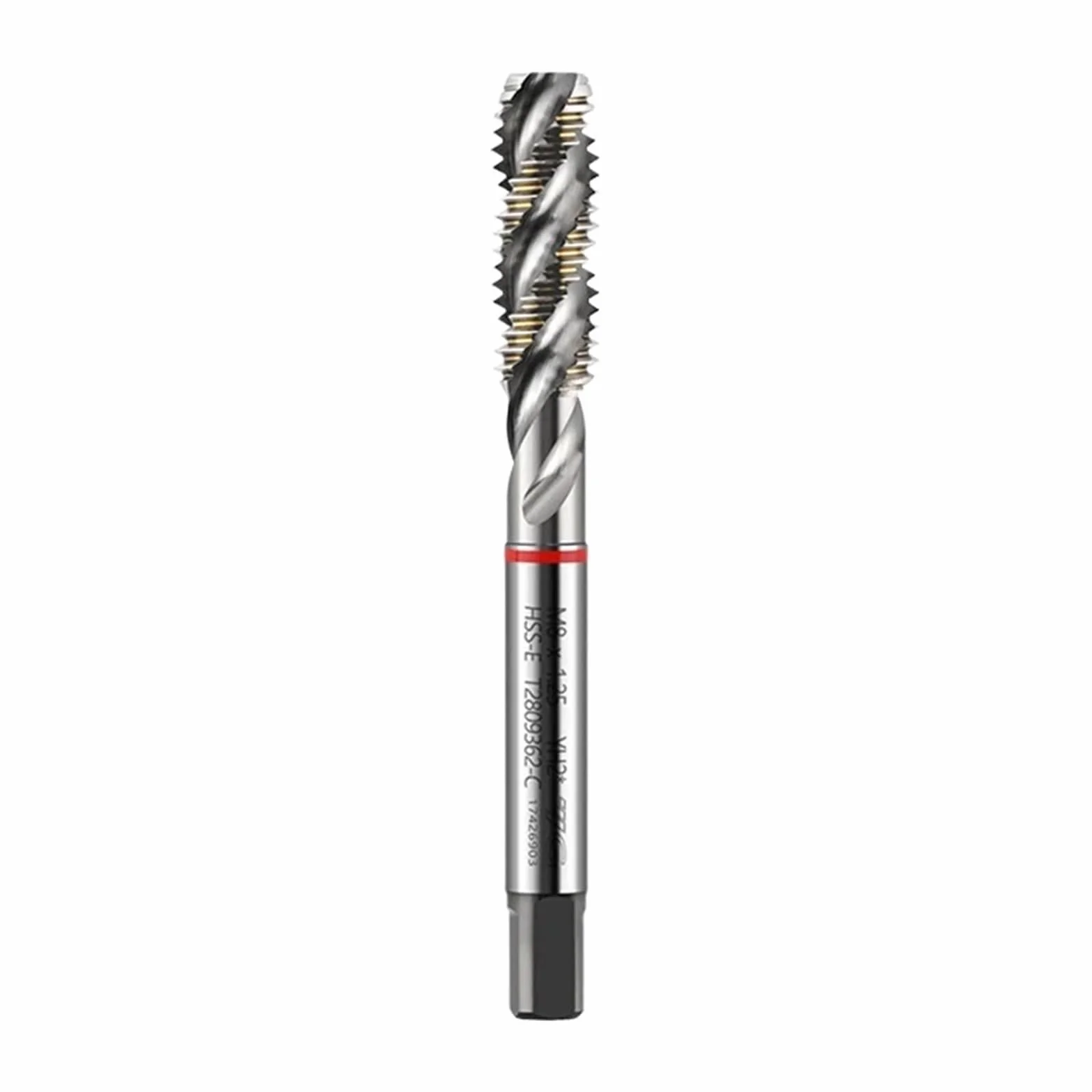 Gwintowniki maszynowe Gwintowniki spiralne Stal nierdzewna Aluminium M2＊0,4 M2,5＊0,45 M3＊0,5 M4＊0,7 M5＊0,8 M6＊1 M8 (gwint wierzchołkowy, M8-1)