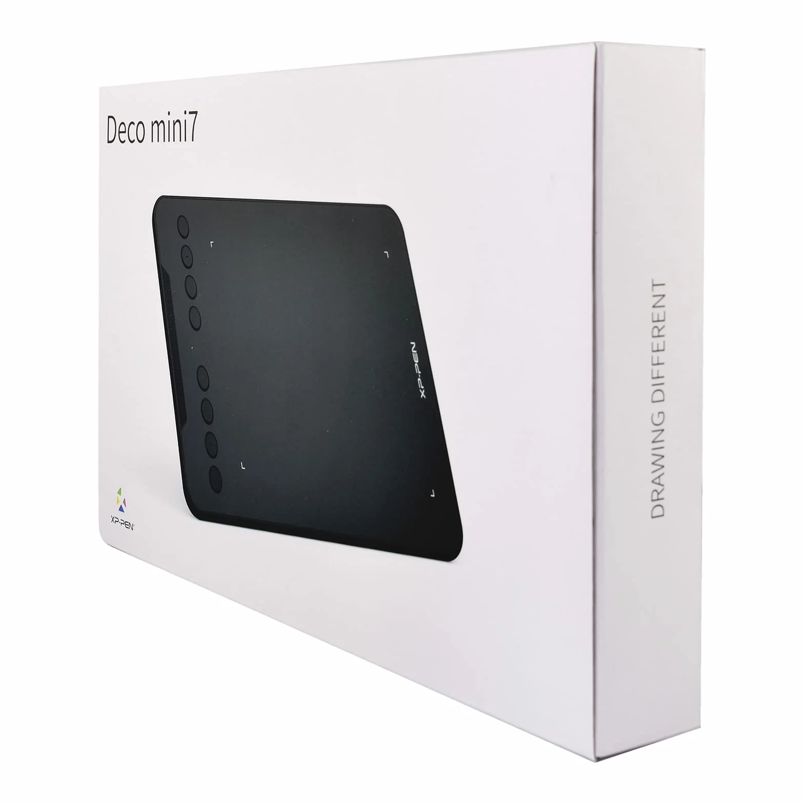 XPPen Deco Mini7 V2 tablet graficzny z długopisem bez baterii 16384 poziomów, do rysowania, OSU Play, kompatybilny z Windows/Mac OS/Android 10.0/Chrome OS