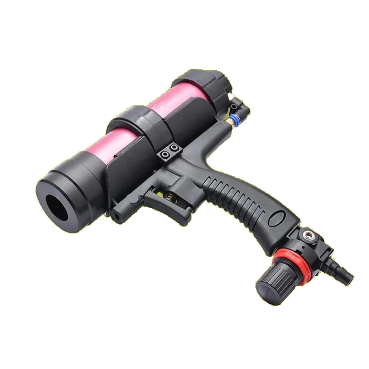 Pneumatyczny pistolet do klejenia szkła o pojemności 310 ml, regulowany pistolet z gumą powietrzną, narzędzie do nakładania twardego kleju i uszczelniacza, pistolet do uszczelniania dla profesjonalist