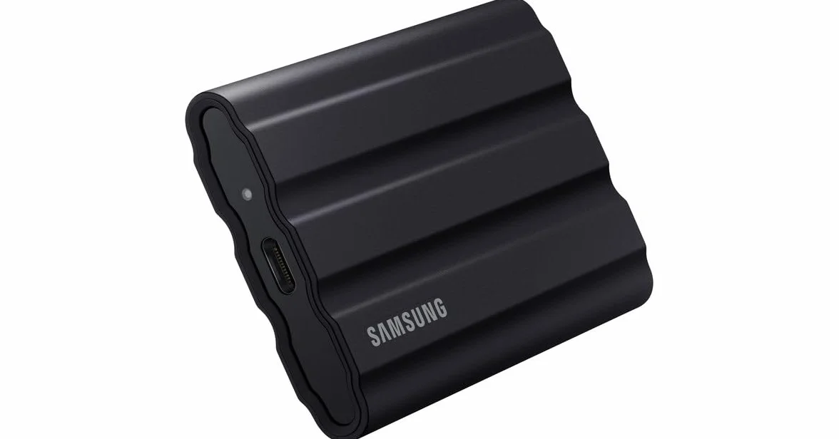 Samsung T7 Shield MU-PE1T0S/EU Przenośny Dysk SSD 1 TB Czarny