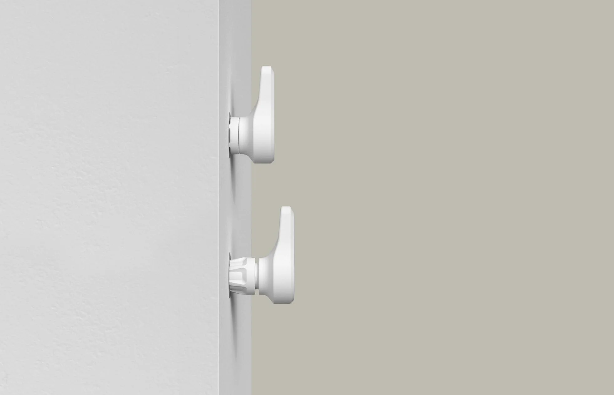 fischer 557916 Easy Hook, biały, 6 x 30