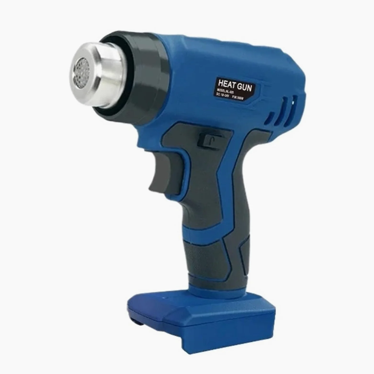 Bezprzewodowa Elektryczna Opalarka Na Gorącą Wiatrówkę Ogrzewanie Maszyny Baterię Litową 18 V 20 Szybkie Nagrzewanie(Dark blue)