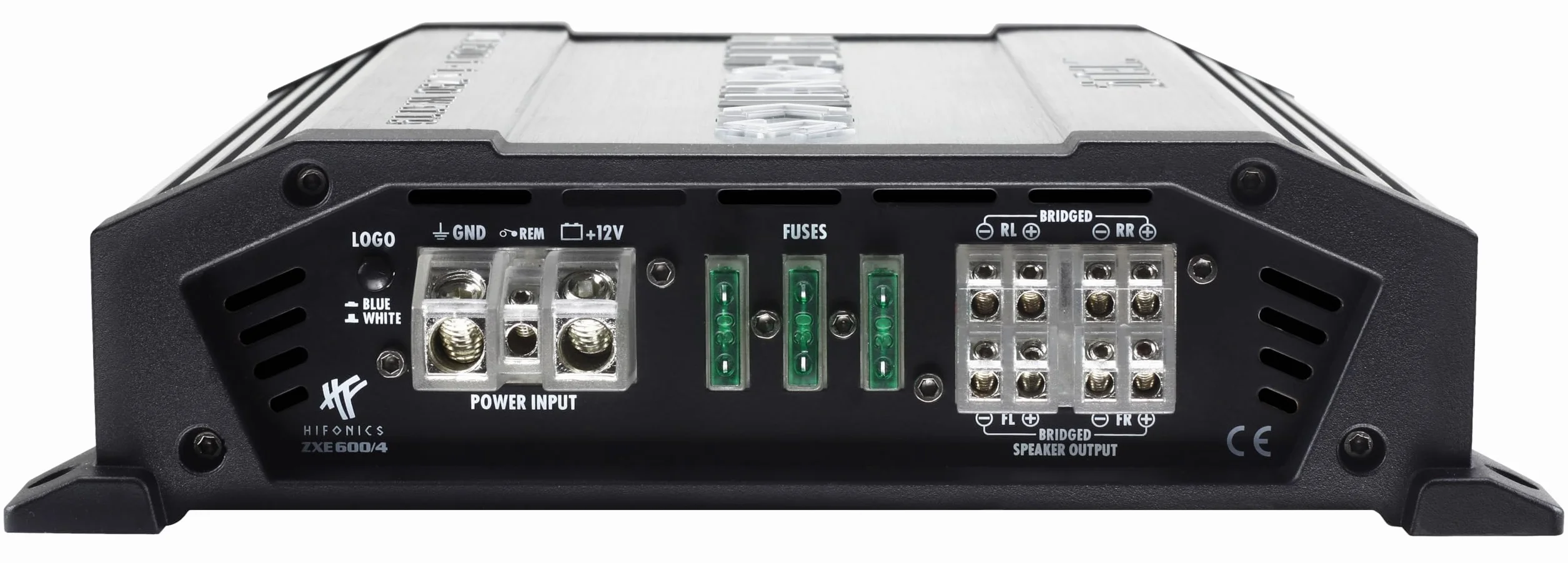 Hifonics ZEUS EVOLUTION ZXE 600/4-4/2-kanałowy wzmacniacz o mocy 1200 W (RMS: 600 W