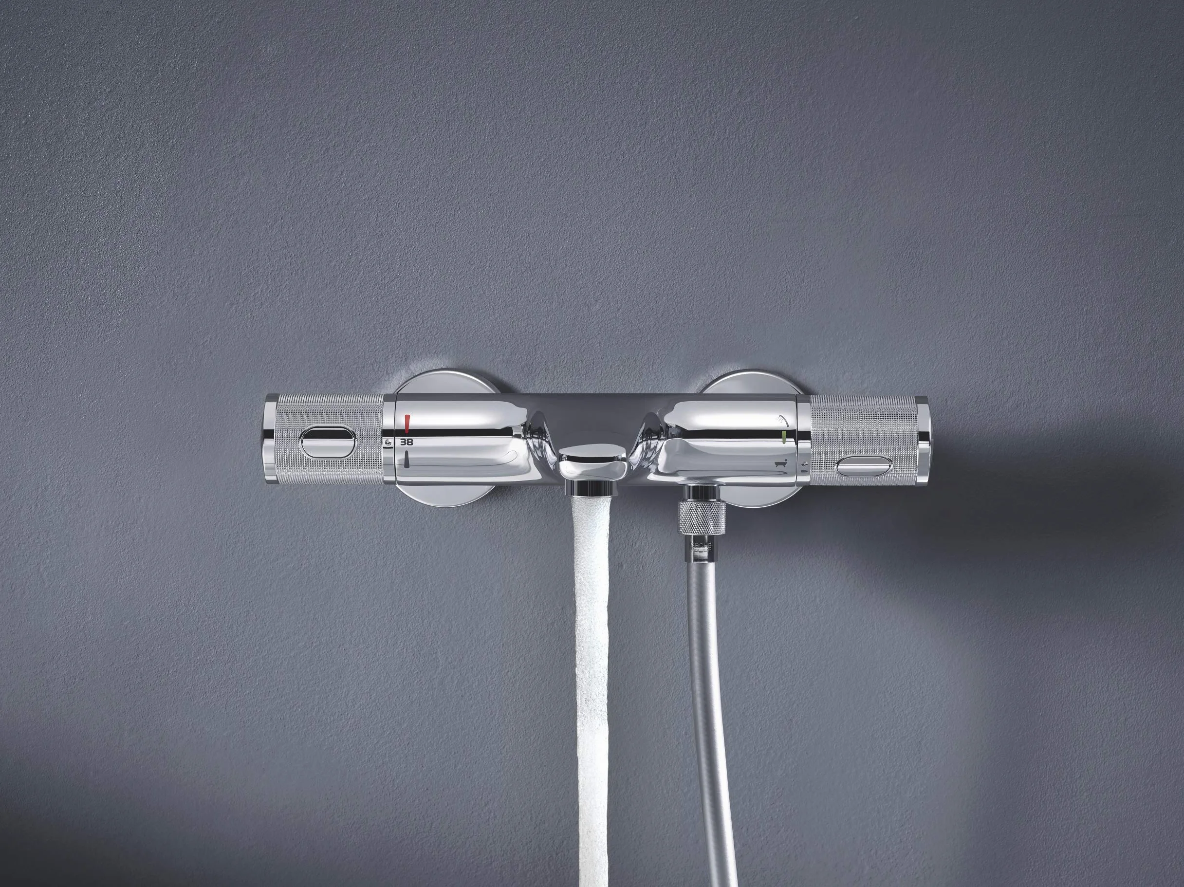 Grohe Precision Feel Bateria, Srebrny, ‎39 x 20,5 x 8 cm; 2,91 kg