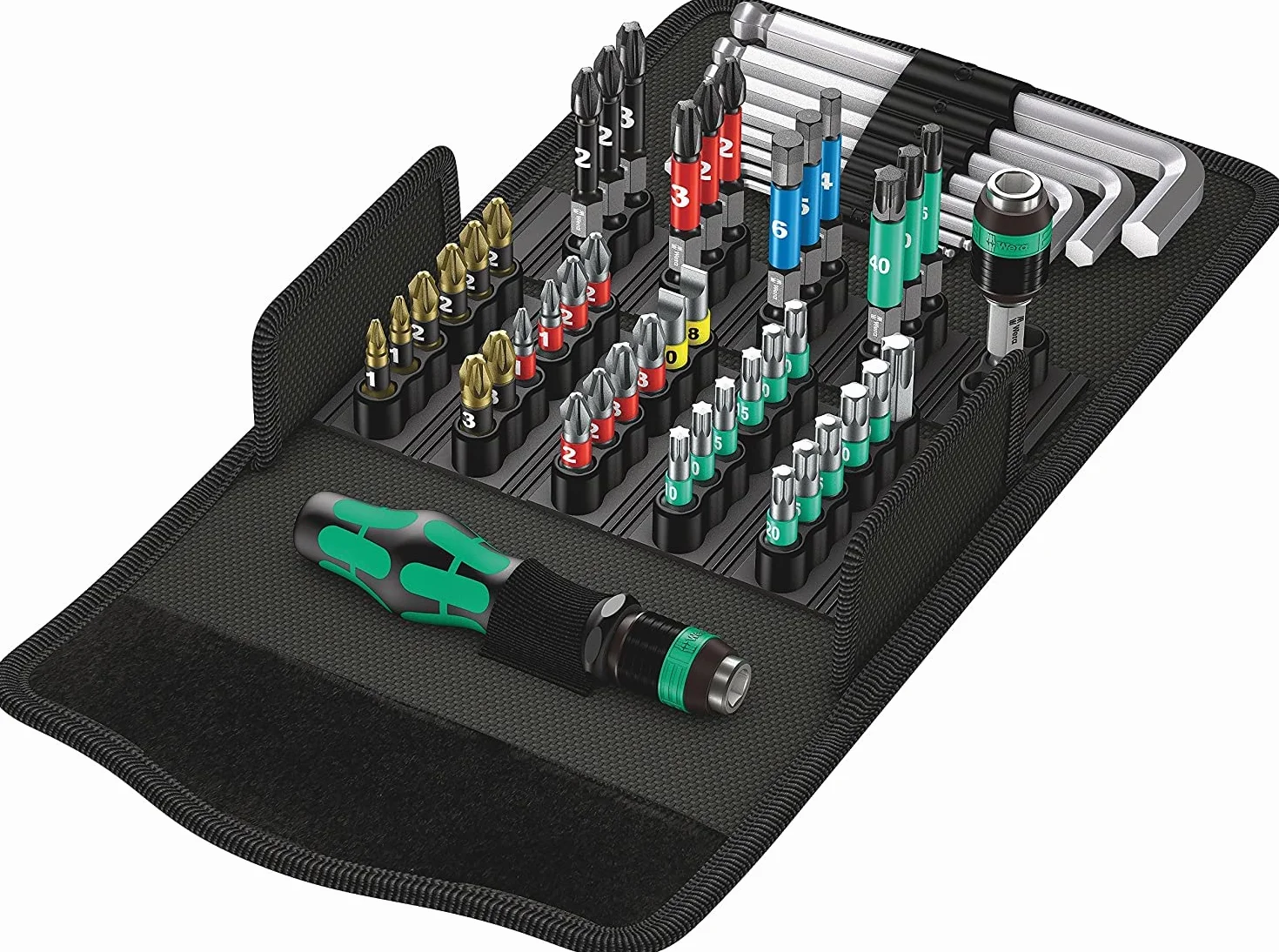 WERA KRAFTFORM Kompakt 100-Puntas Case