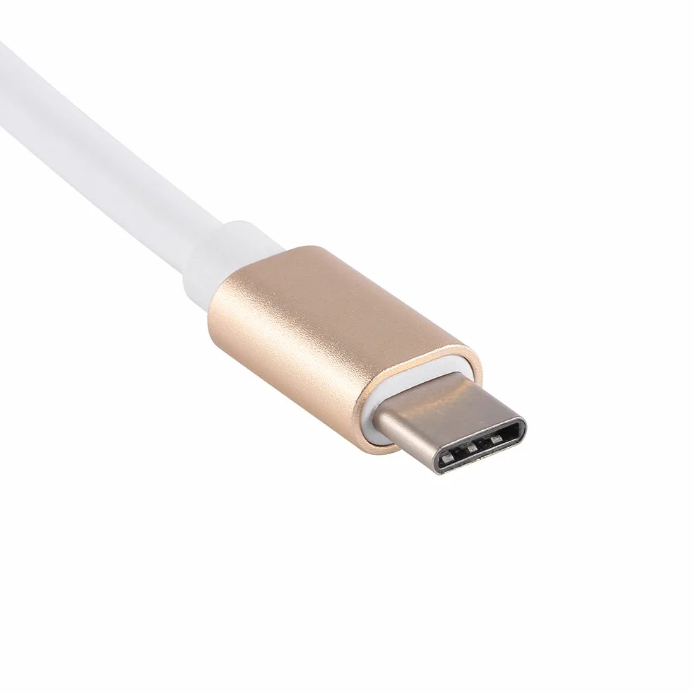 Adapter USB C na VGA, USB 3.1 Typu C Odwracalny na Wieloportowy Adapter VGA, Adapter USB Typu C na VGA Męski na żeński Konwerter Kompatybilny z 900, Dell XPS 13, Spectre