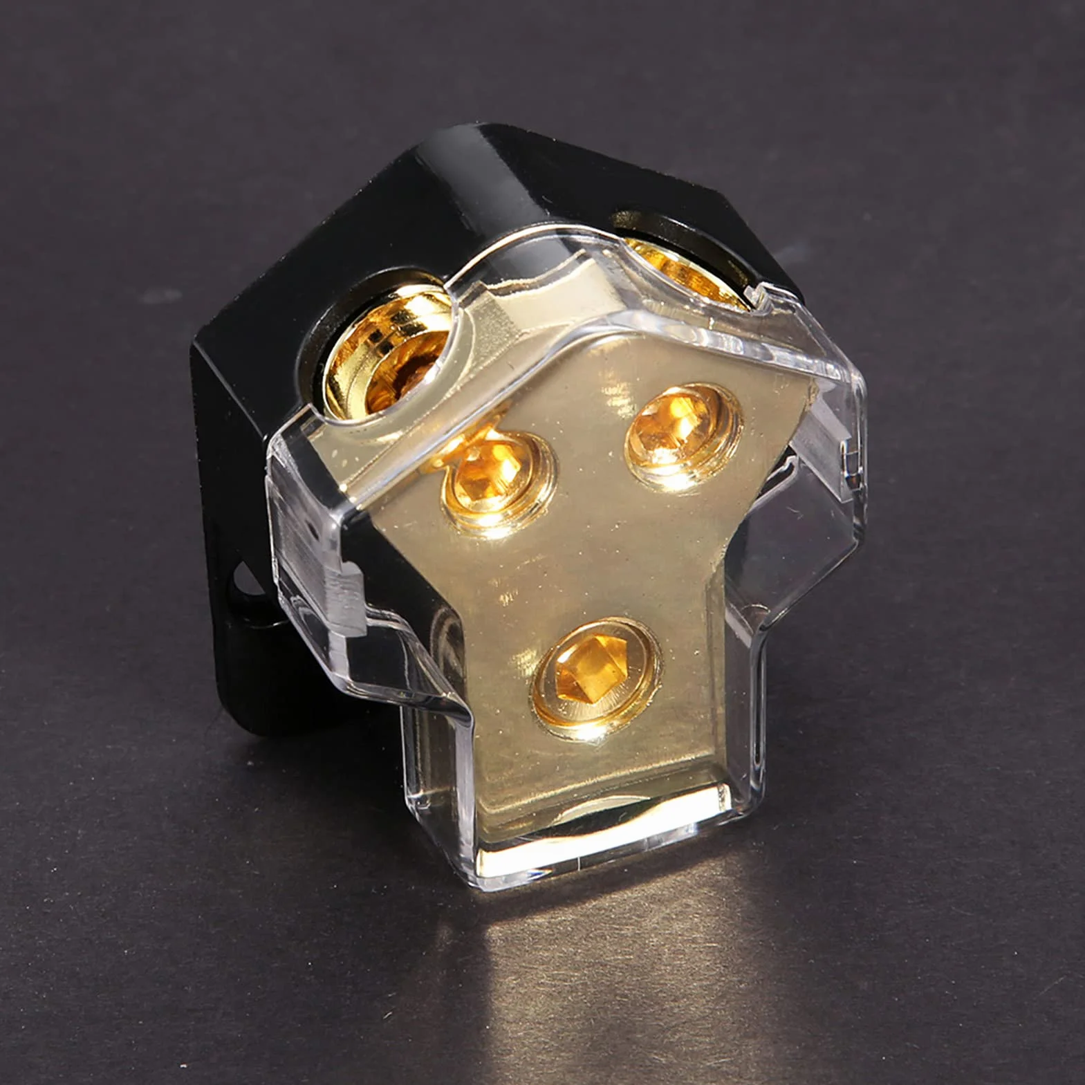Rozdzielacz zasilania samochodowego audio, blok dystrybucji uziemienia 1x1GA 2x4GA