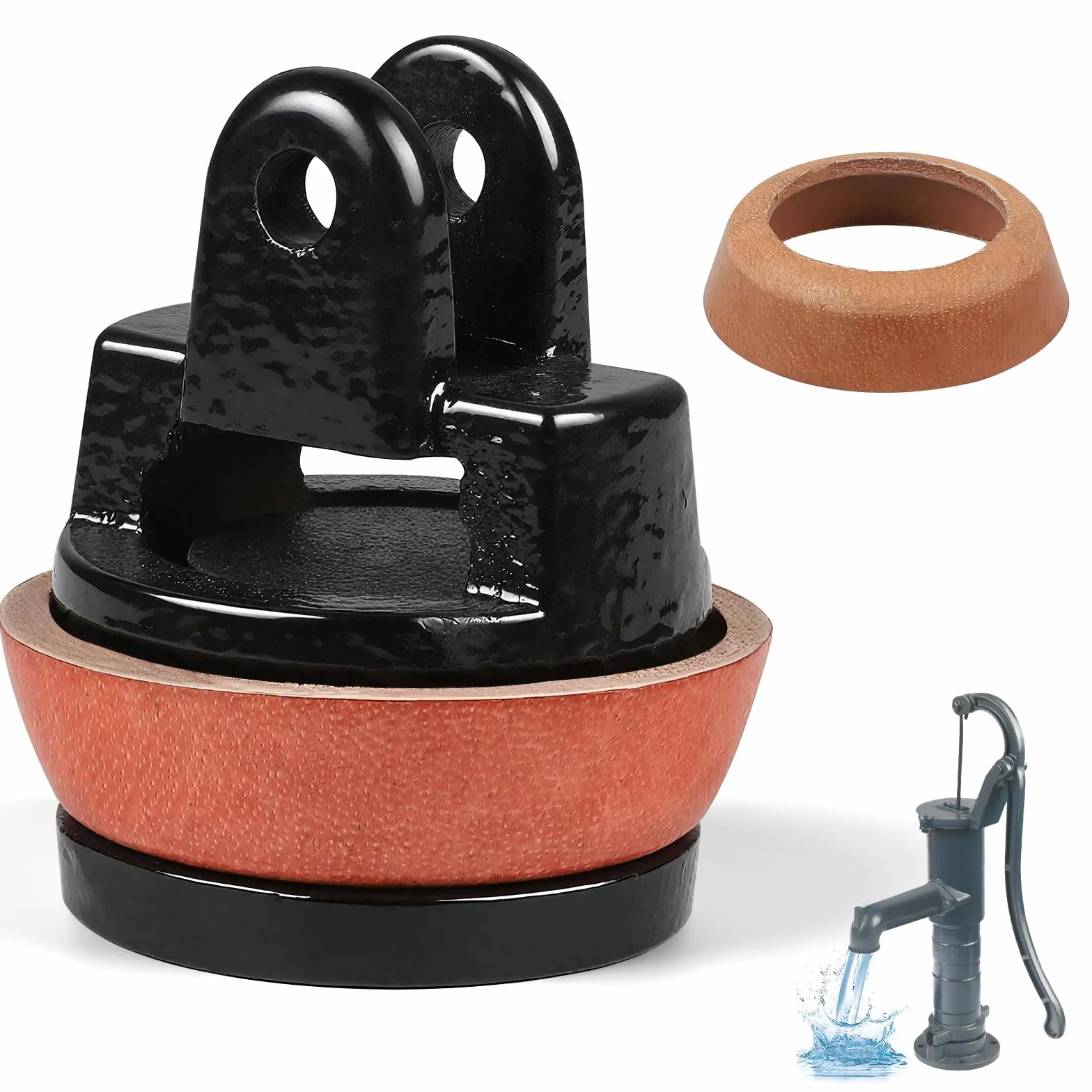 1 sztuka tłoka pompy 90 mm typ 75 i podkładka, uszczelnienie tłokowe do pompy ręcznej, uszczelka pompy ramiennej