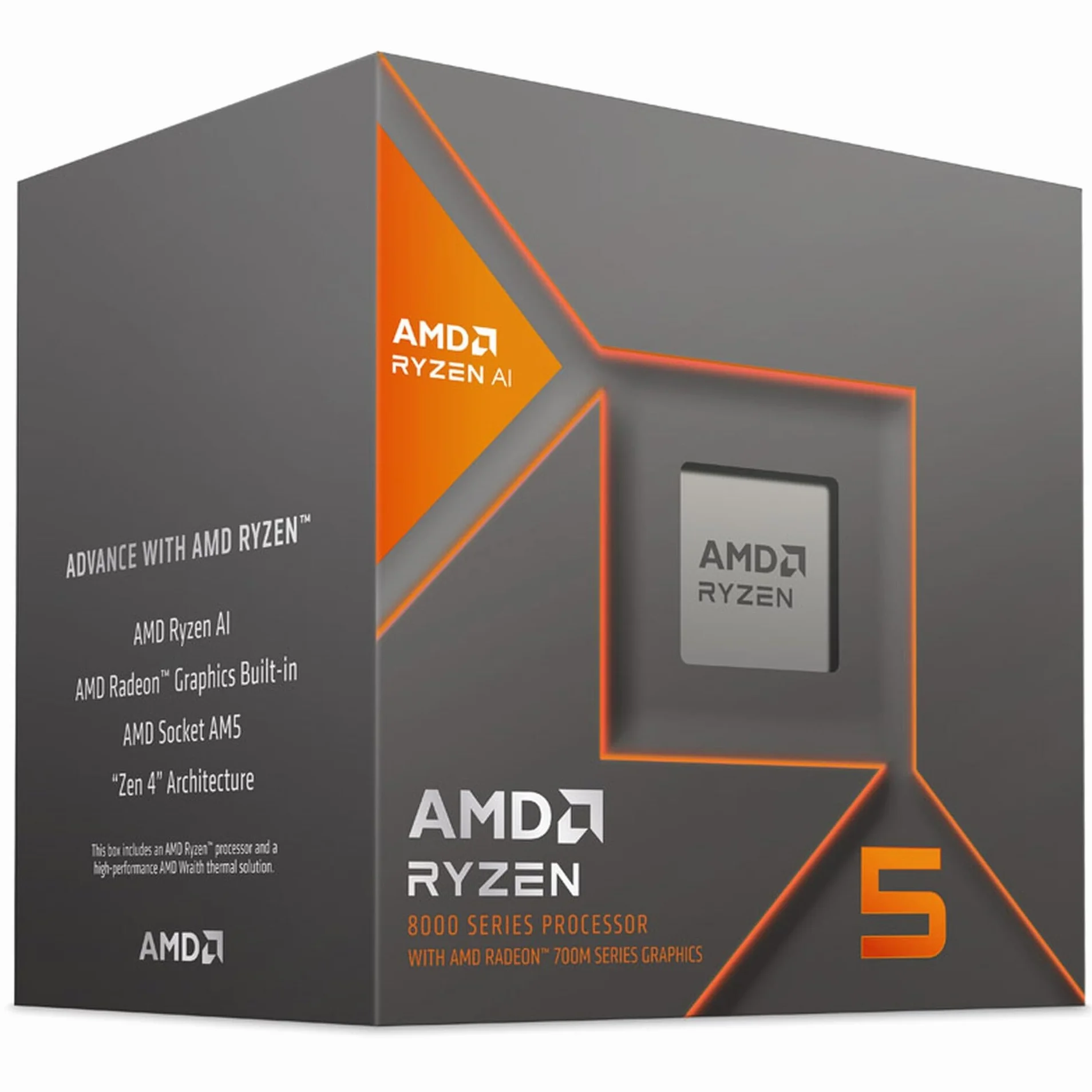 AMD Ryzen 5 8600G Box AM5 (5,000GHz) 100-100001237BOX mit Kühler