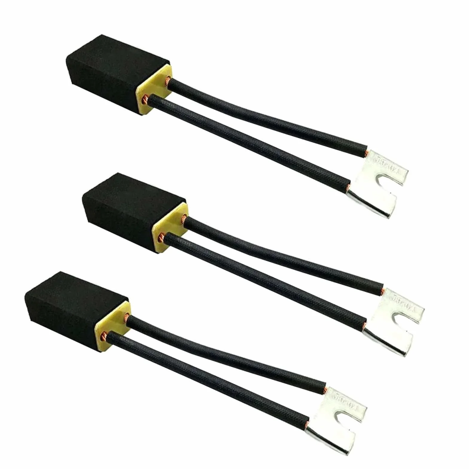 10 sztuk szczotek węglowych D374N 10 12,5 16, 25, 32, 40 zapasowych szczotek węglowych do silnika (12,5 x 25 x 40 mm D374N)