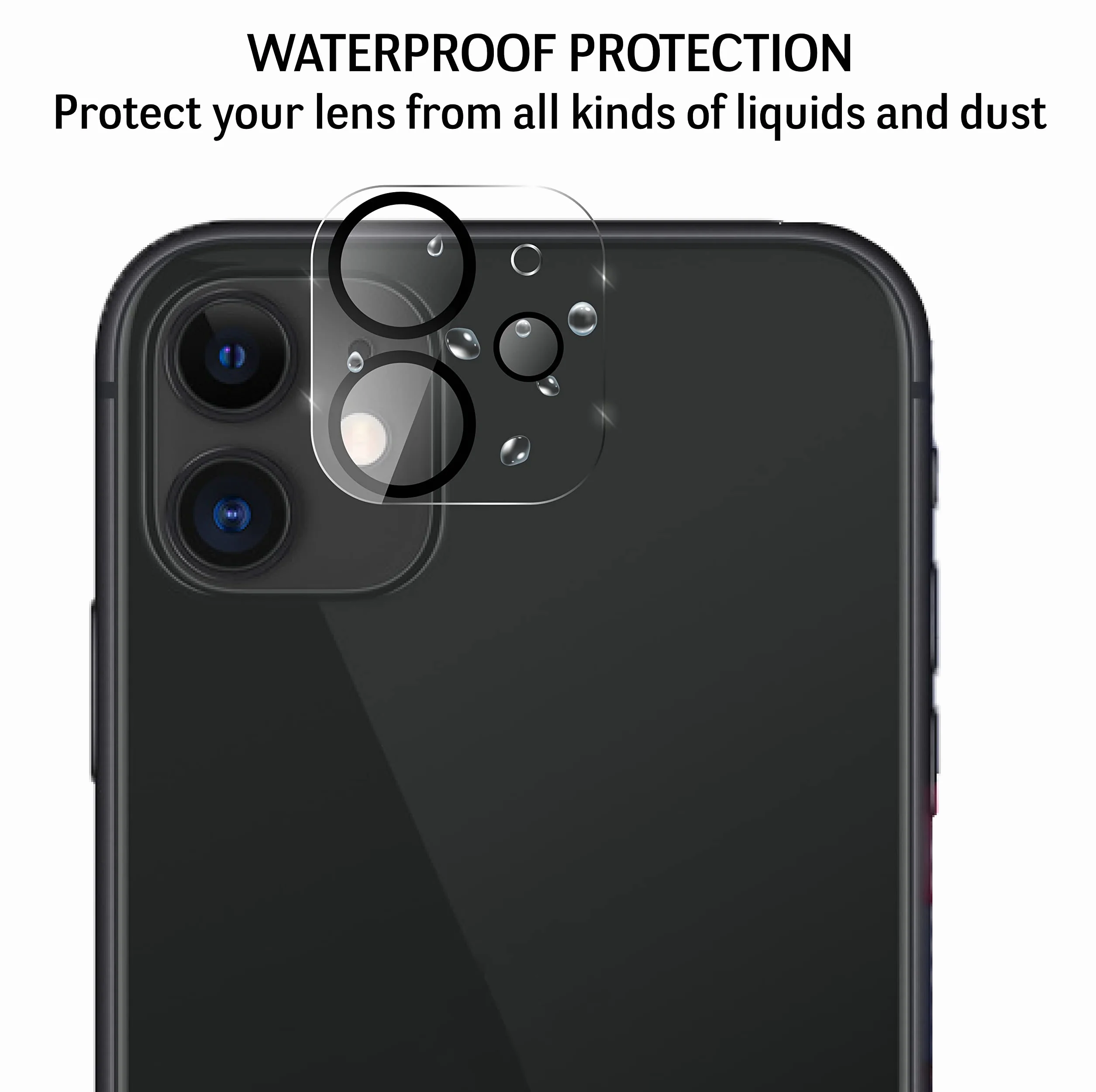 Osłona obiektywu aparatu iPhone 11 szkło hartowane 2 sztuki