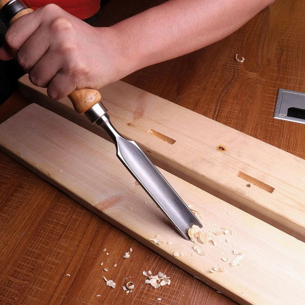 Narzędzia Rzeźbiarskie Dłuta Do Drewna Narzędzia Rzeźbiarskie Dłuto Carpenter Chrome Vanad Stal Halfound Dorningworking Ustaw Drewno Carving Dłuk Guge Tool Dłuta-18Mm.