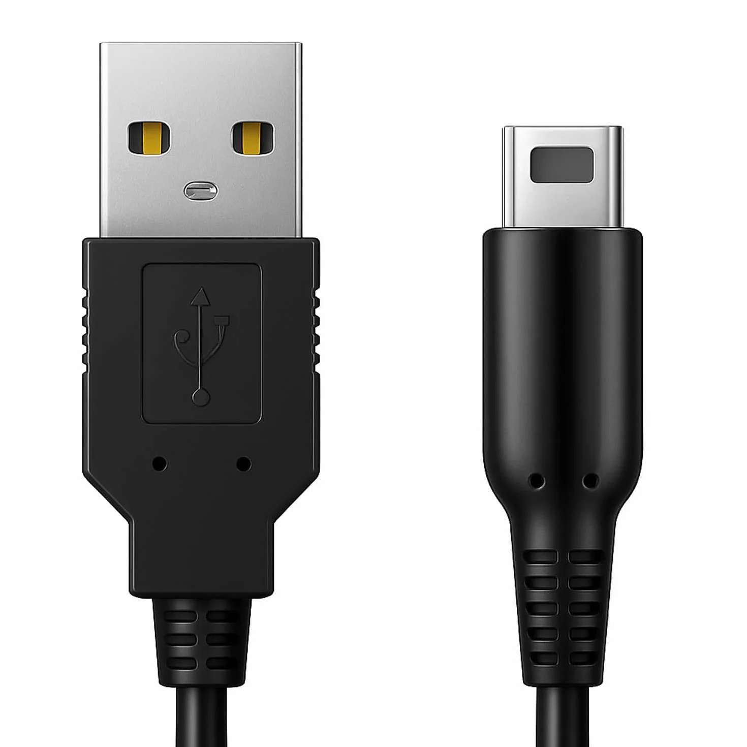 OcioDual Kabel do ładowania 3DS USB 1,2 m czarny