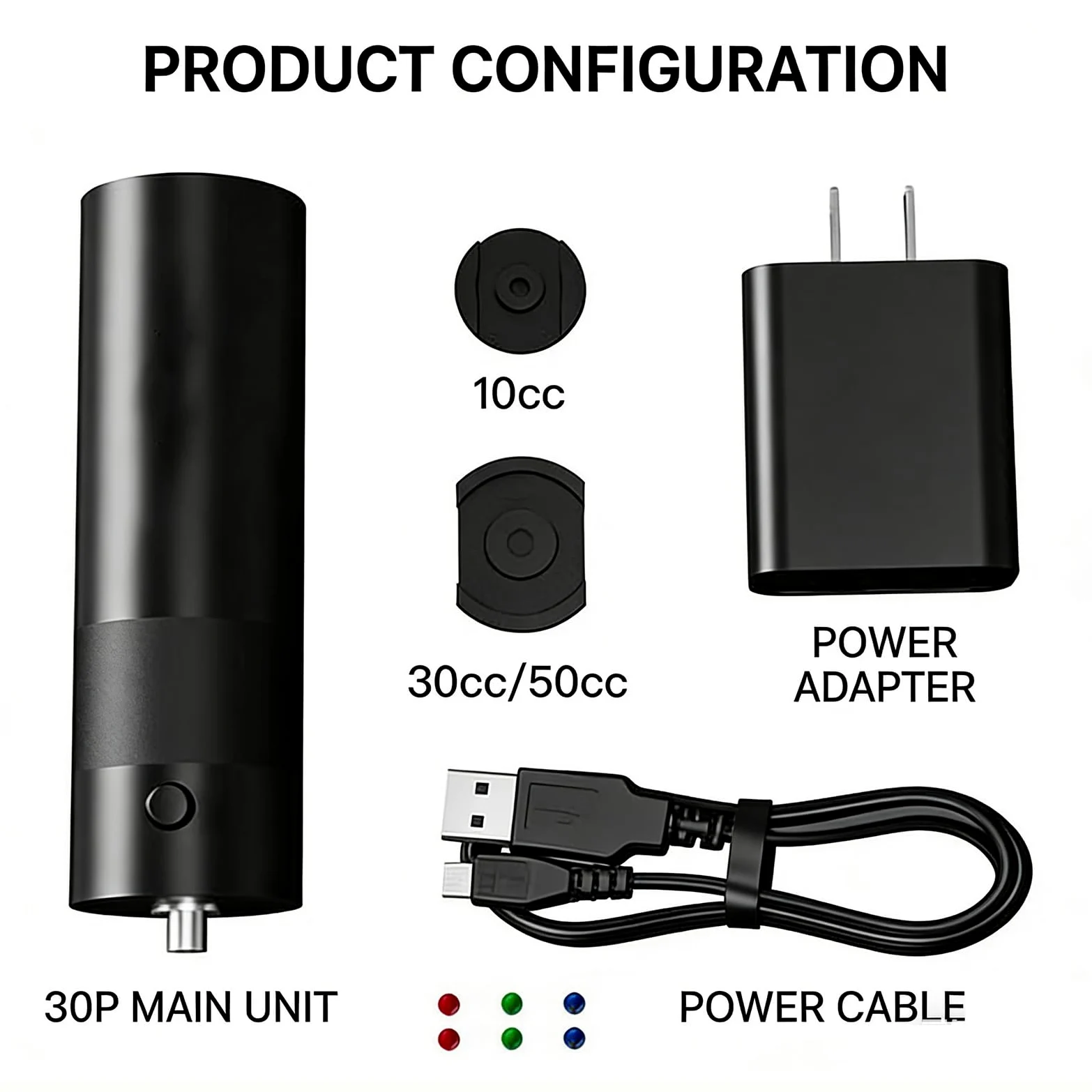 Pneumatyczny dozownik kleju, elektryczny pistolet do klejenia do kleju UV i oleju lutowniczego, dozowanie jednym przyciskiem, kompatybilny z wtryskiwaczami 10 cm³, 30 cm³ i 50 cm³