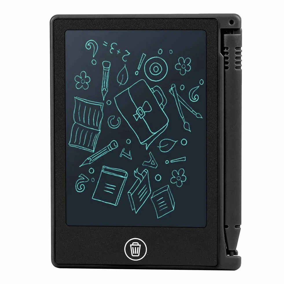 Tabletka do Pisania z Wyświetlaczem Ciekłokrystalicznym, Cyfrowa Tablica do Pisania Elektronicznego, Wyświetlacz Ciekłokrystaliczny 4,5-calowy Tablet do Pisania Pisma Ręcznego