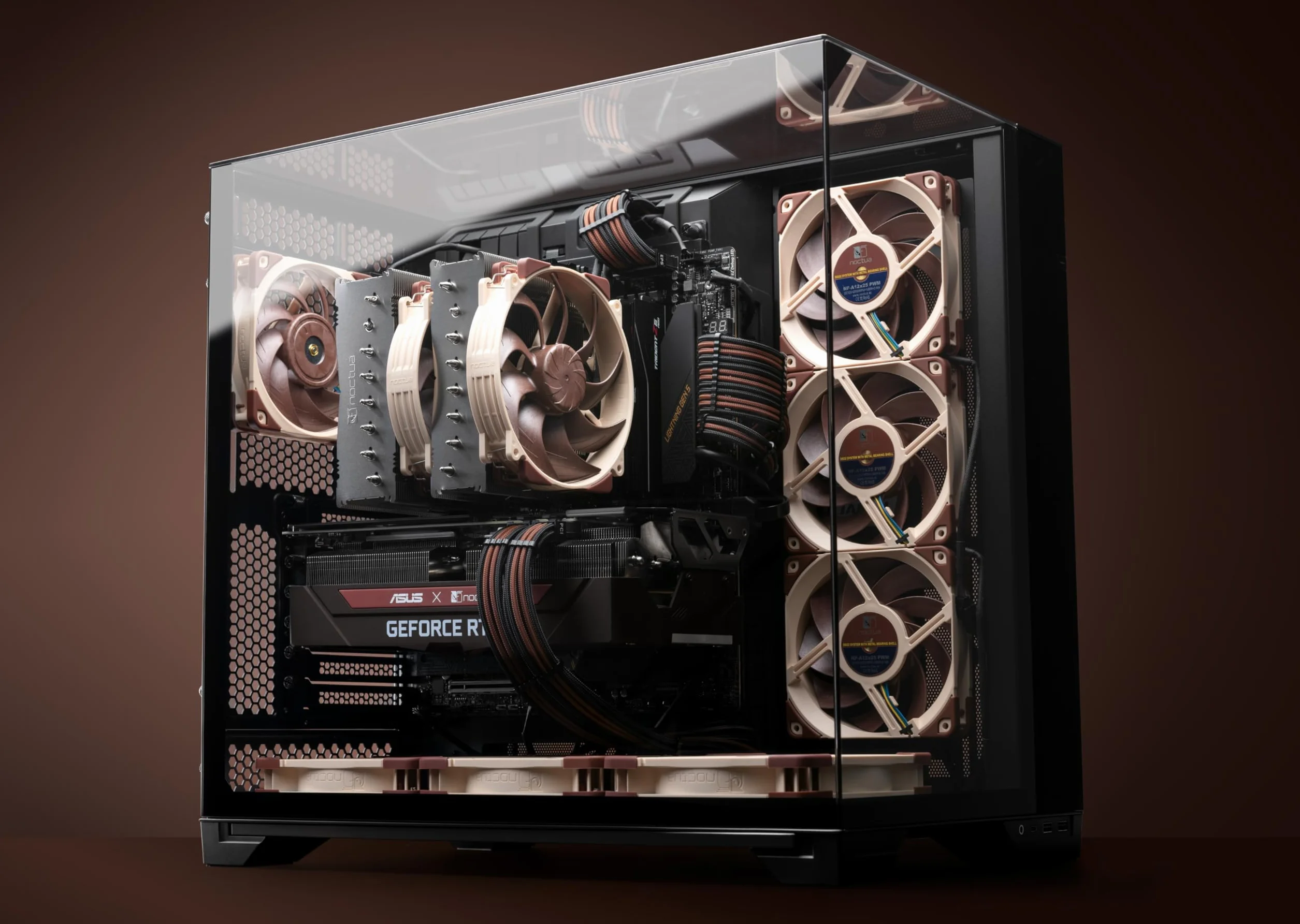 Noctua NH-D15 G2, Dwuwieżowy Cooler CPU, Wszechstronna Wersja Standardowa Zalecana dla Platform AMD AM5 i Intel LGA1851 / LGA1700 (Brązowy)