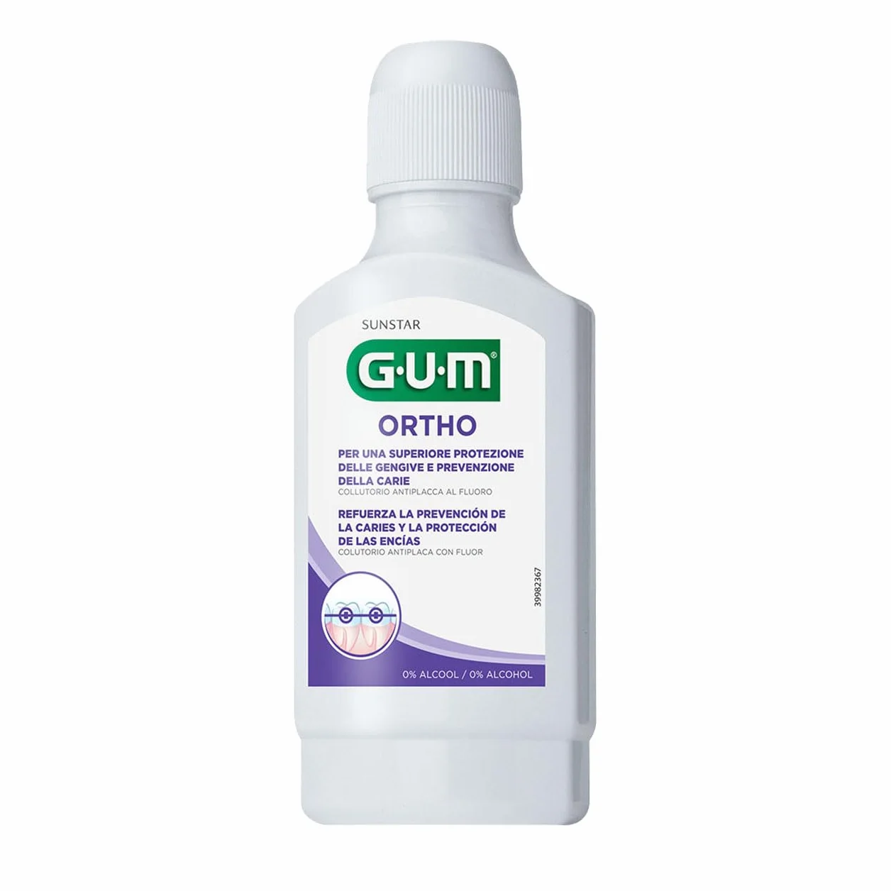 Gum Ortho Płyn do Płukania Ust, 300 ml