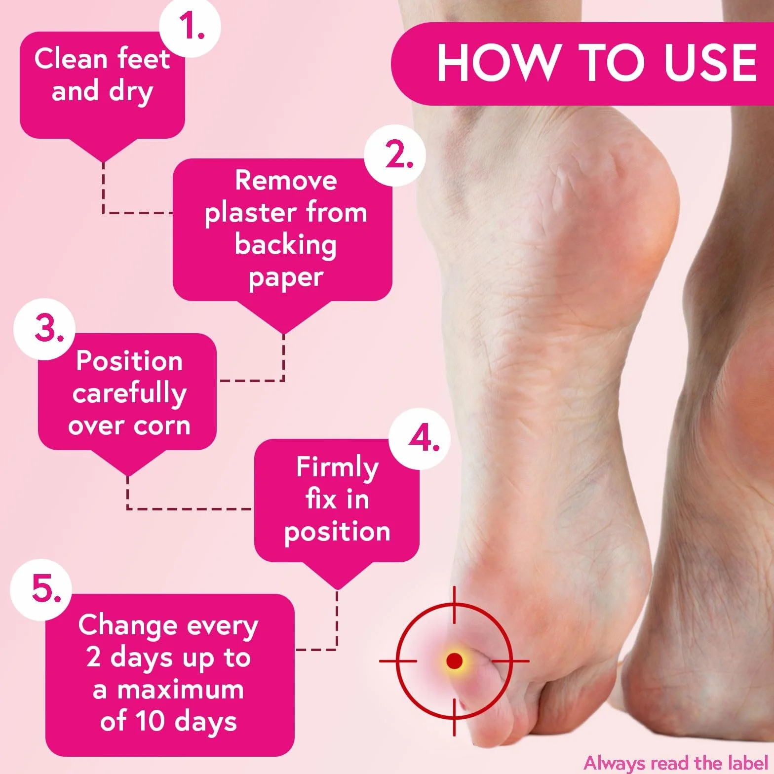 Carnation Footcare Nakładki na odciski x 10