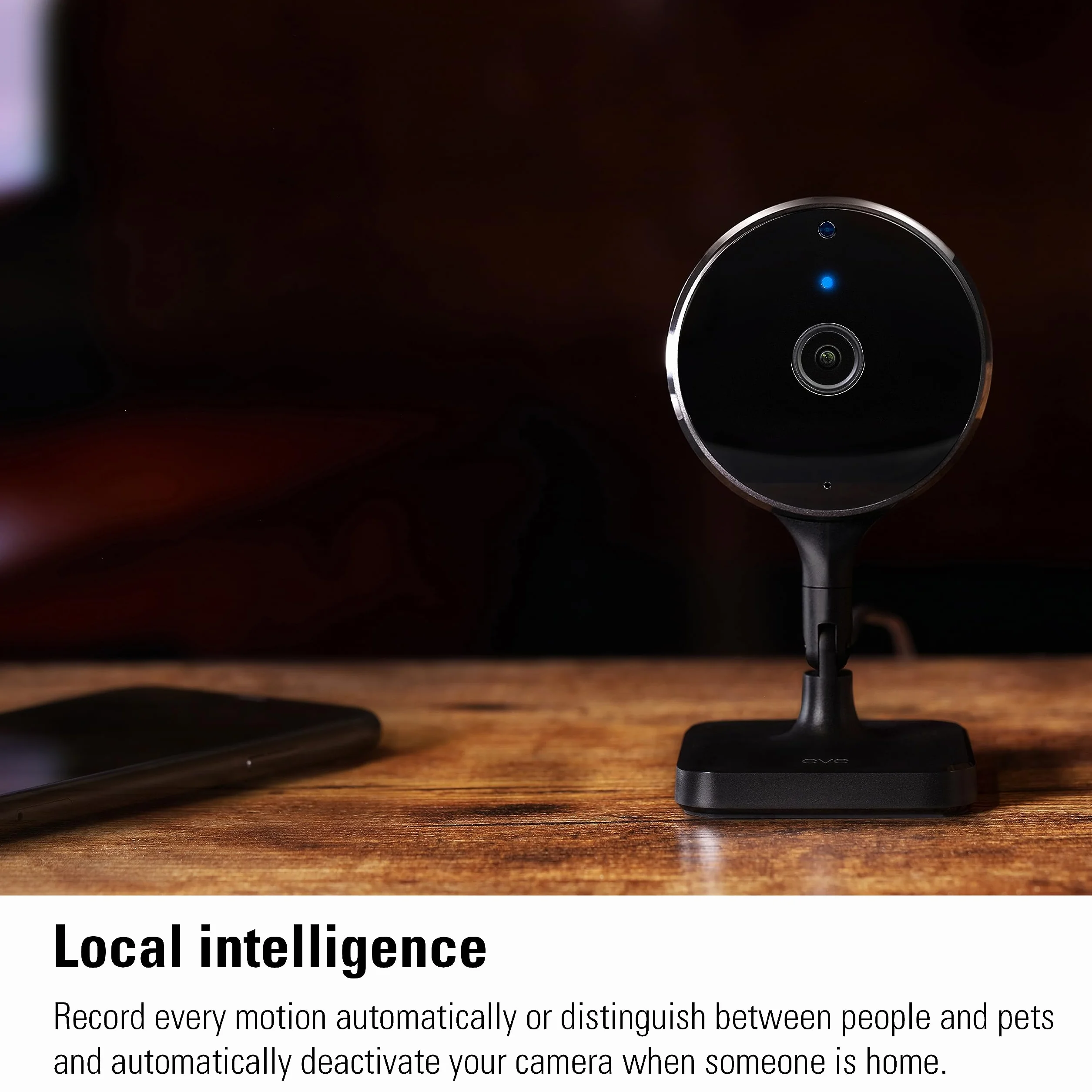 Eve Cam Apple Home domowa kamera monitorująca 1080p WiFi HomeKit Secure Video noktowizor