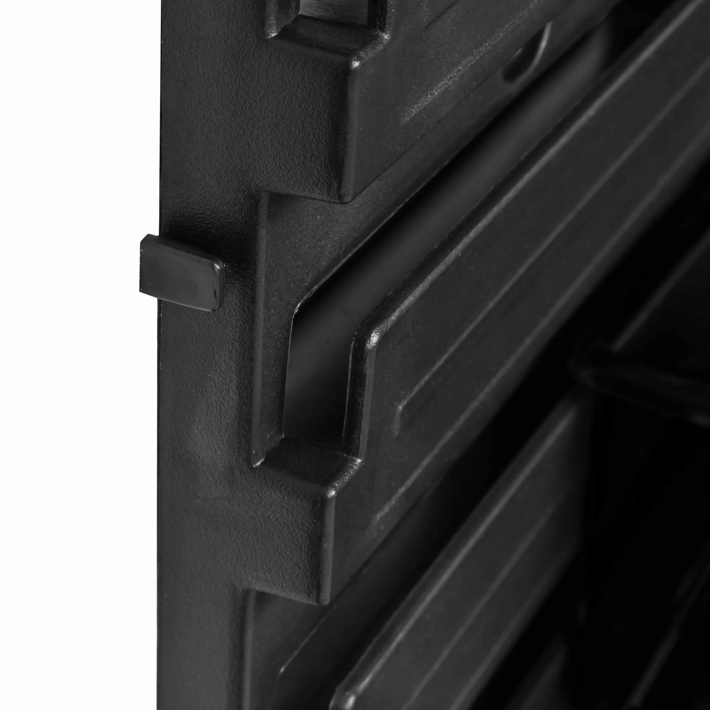 System przechowywania, regał ścienny 780 x 130 mm | 11 sztuk pudełka | pudełka do układania w stos, regał do przechowywania | bardzo mocne płyty ścienne | możliwość rozbudowy regału | regał