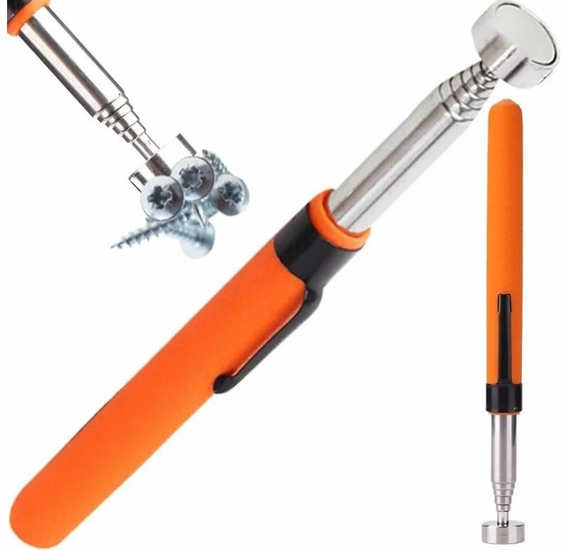 MOCNY CHWYTAK MAGNETYCZNY Teleskopowy z Magnesem MAGNES OCYNK 72cm