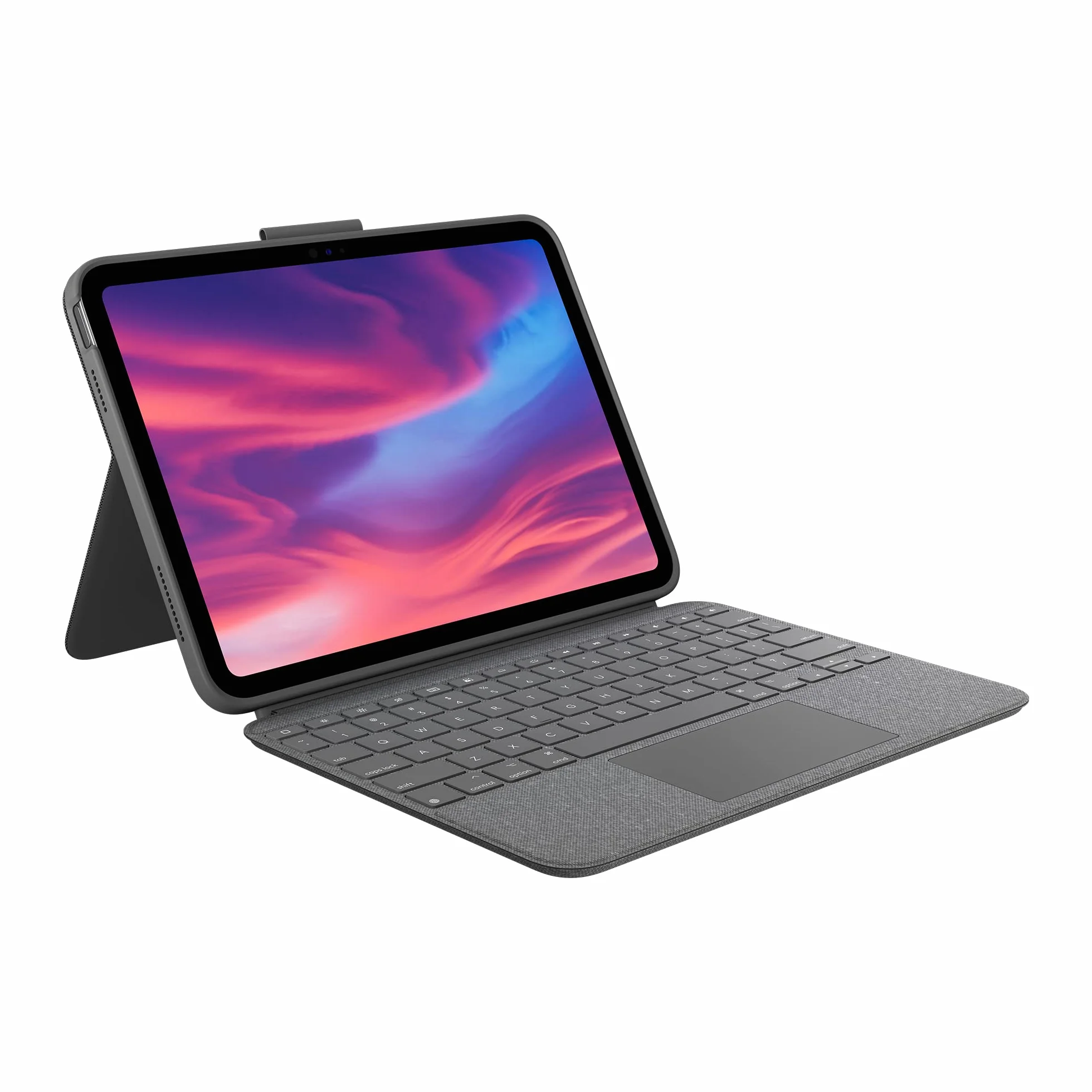 Logitech Combo Touch etui klawiatura iPad 10. generacji szary układ włoski