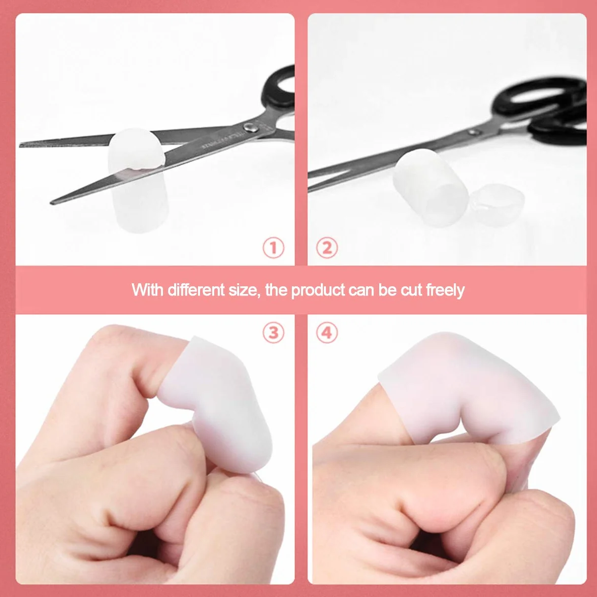 20 nakładek na palce u stóp, miękkie, silikonowe plastry na palce u stóp, różne rozmiary, wysokie obcasy, plastry na stopy, etui ochronne, ochrona noszenia, plaster na palce dla kobiet i mężczyzn