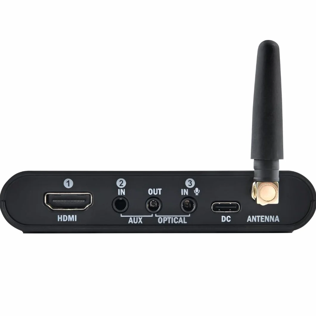 Humantechnik earisMAX Bluetooth 5.3 Auracast nadajnik LE-Audio LC3 Hires LDAC