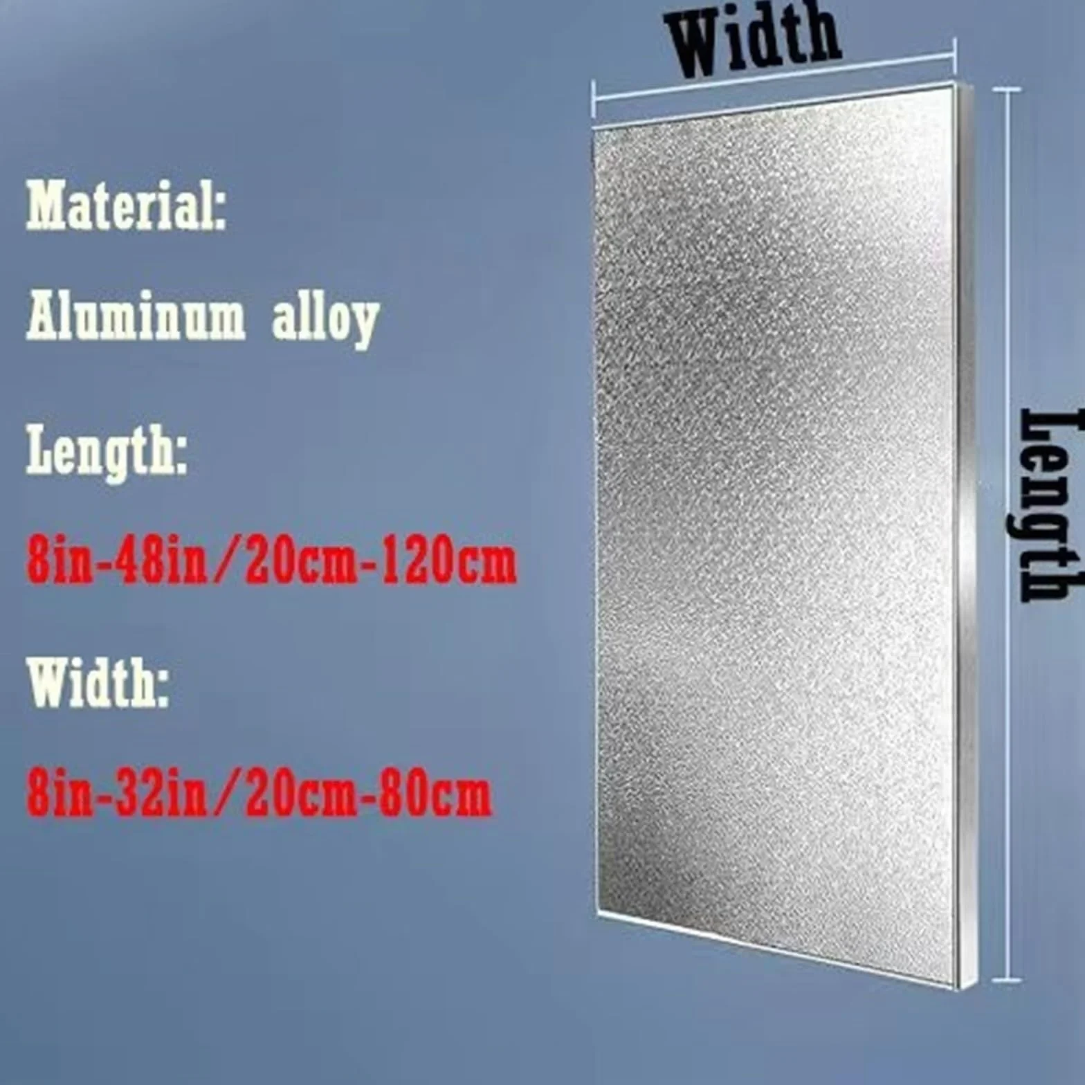 Panel termoizolacyjny, aluminiowa mata ochronna do kuchenki mikrofalowej i blatów kuchennych, płyta ognioodporna do piekarnika, samoprzylepne panele ścienne, 40 x 30 cm (16 cali x 12 ")