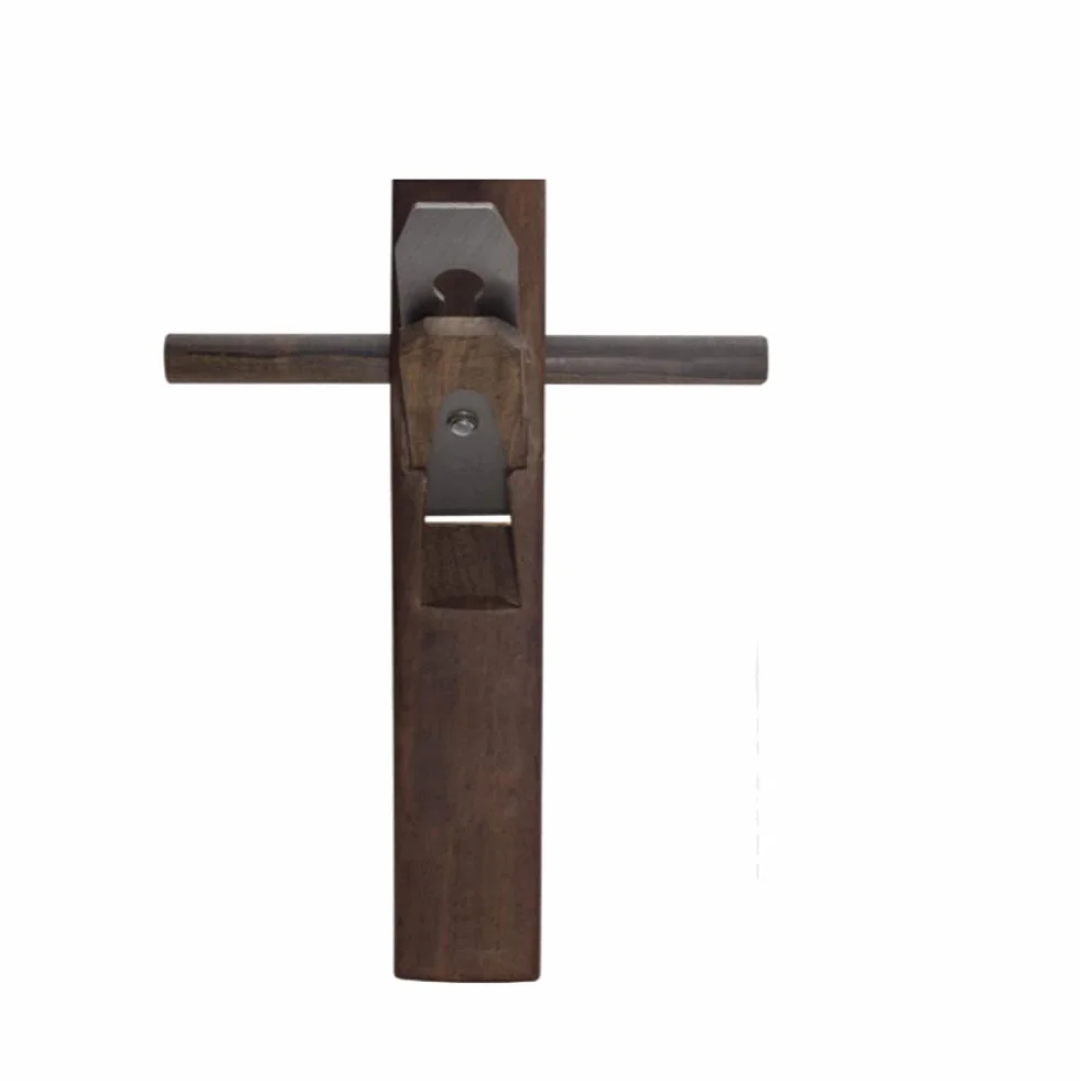 Małe narzędzie ręczne do obróbki drewna, hebanowa płaska strugarka dolna krawędź, ciesielska przycinania, 70 mm(480mm)