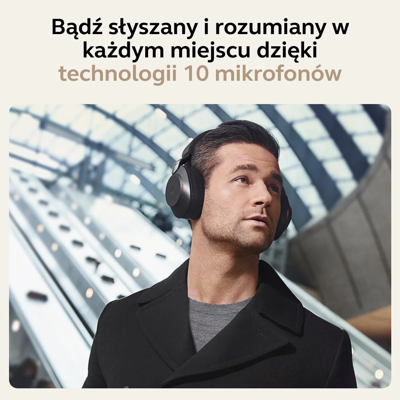 Jabra Evolve2 85 Bezprzewodowy zestaw słuchawkowy z redukcją szumów stereo Microsoft Teams
