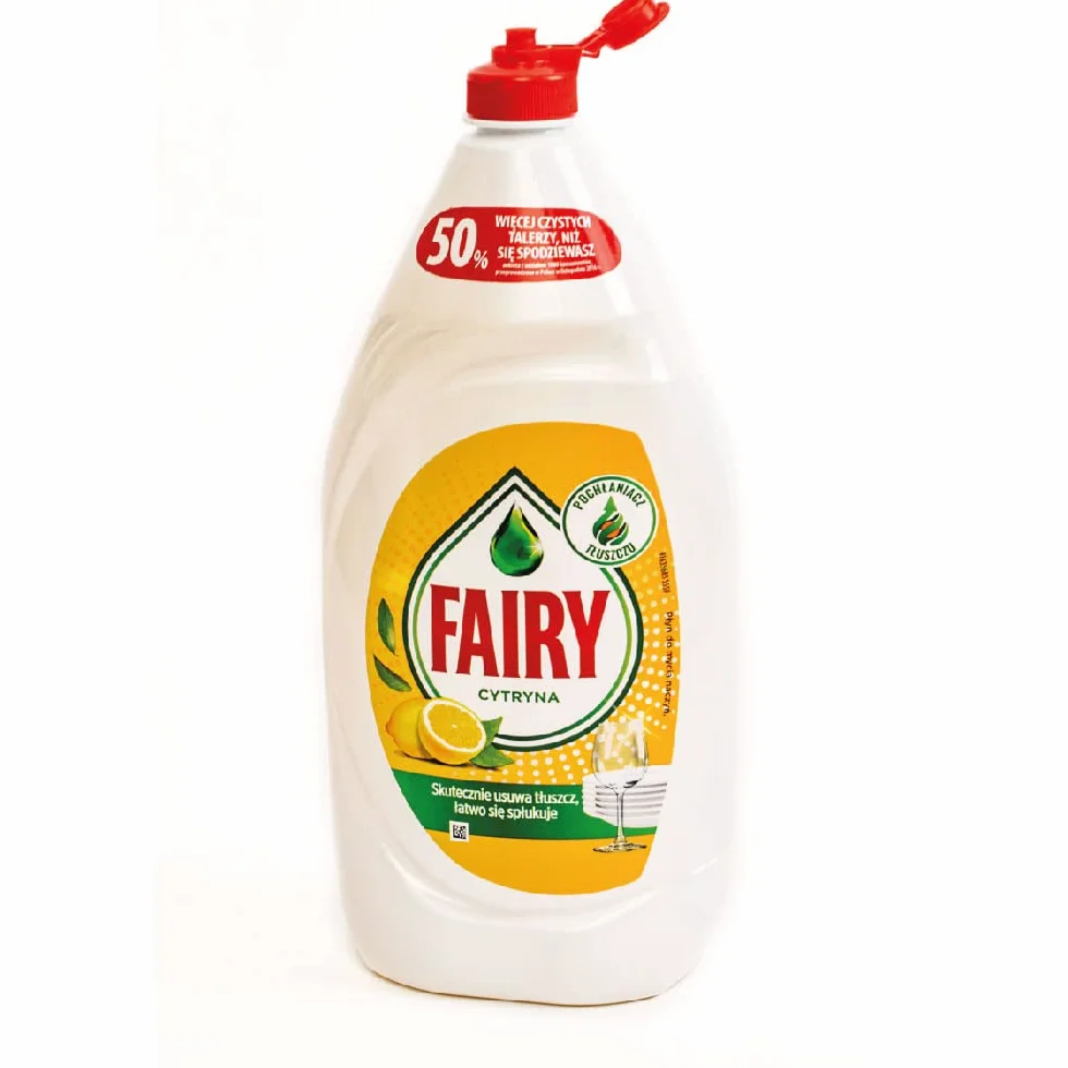 FAIRY Płyn do mycia naczyń Cytryna - 900ml
