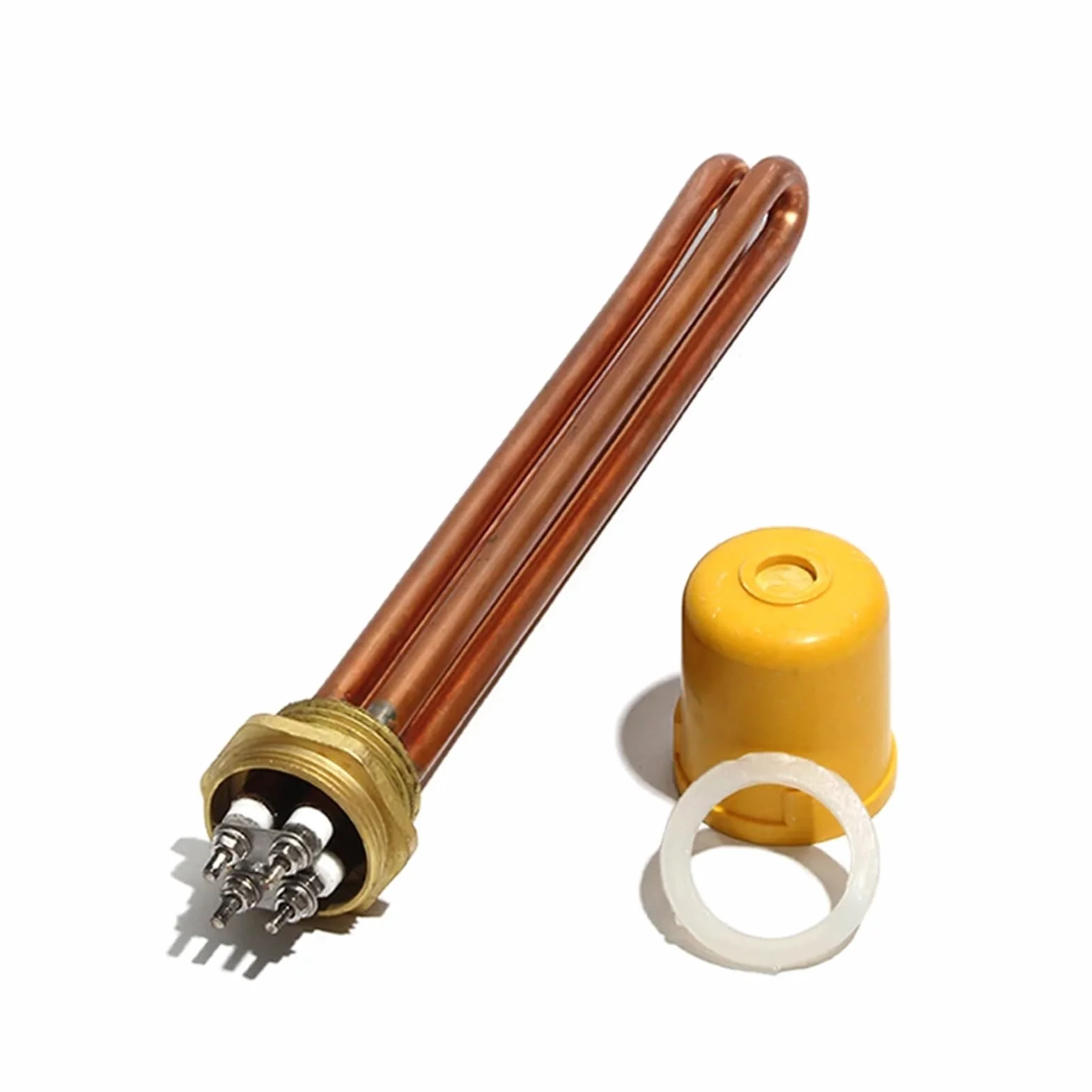 rurowy element grzejny, Część zanurzeniowego podgrzewacza wody 1 cal/DN25 z podwójnym U(6kw 250mm Copper)
