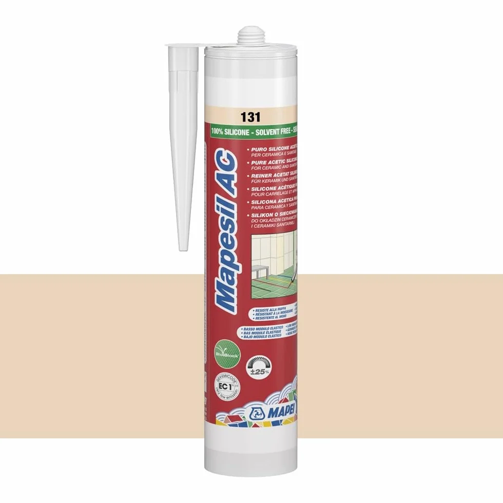 Silikon MAPEI Mapesil AC 310ml 131 waniliowy
