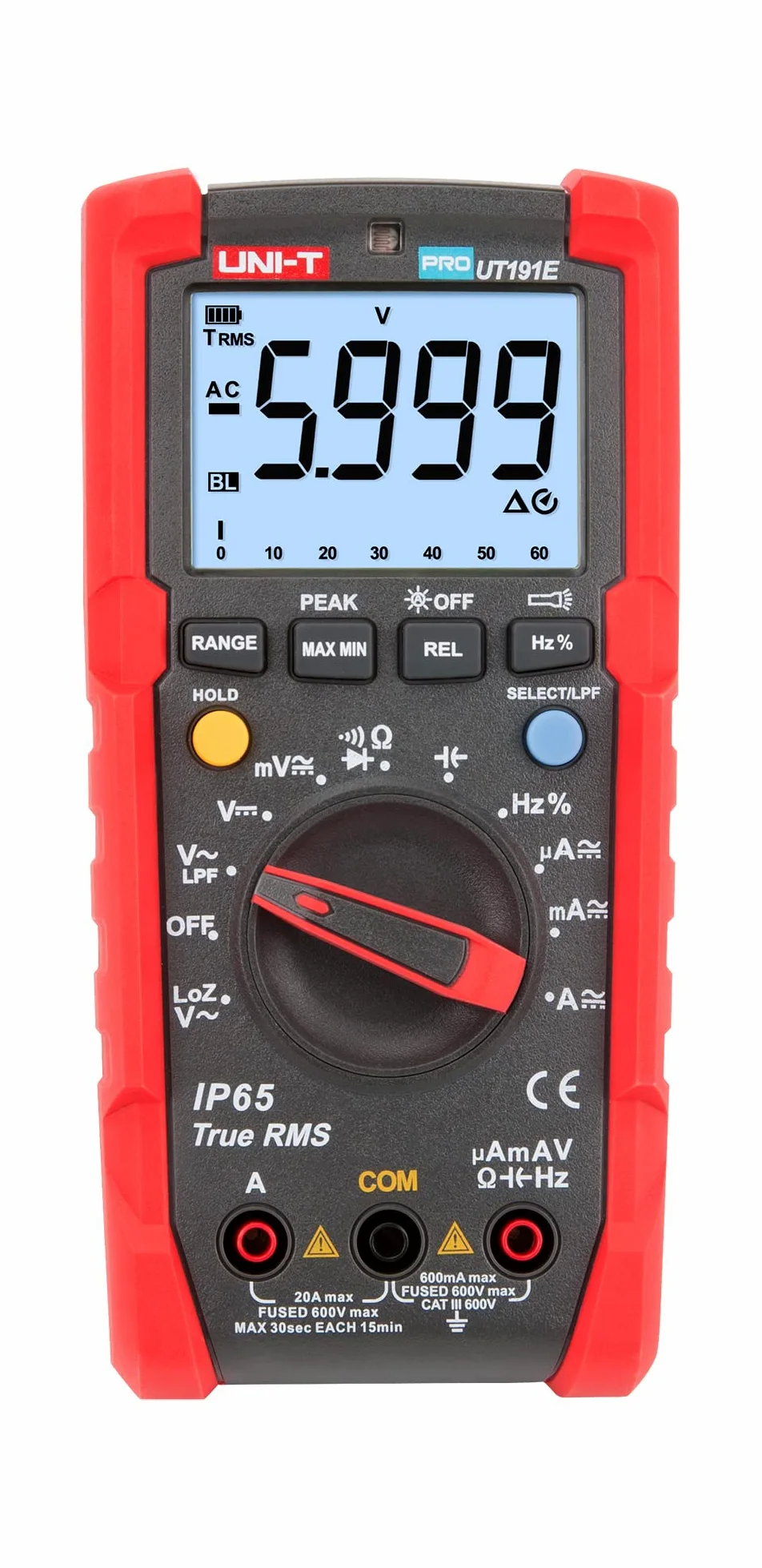 Miernik uniwersalny Uni-T PRO UT191E / MIE0368 / True RMS/Latarka