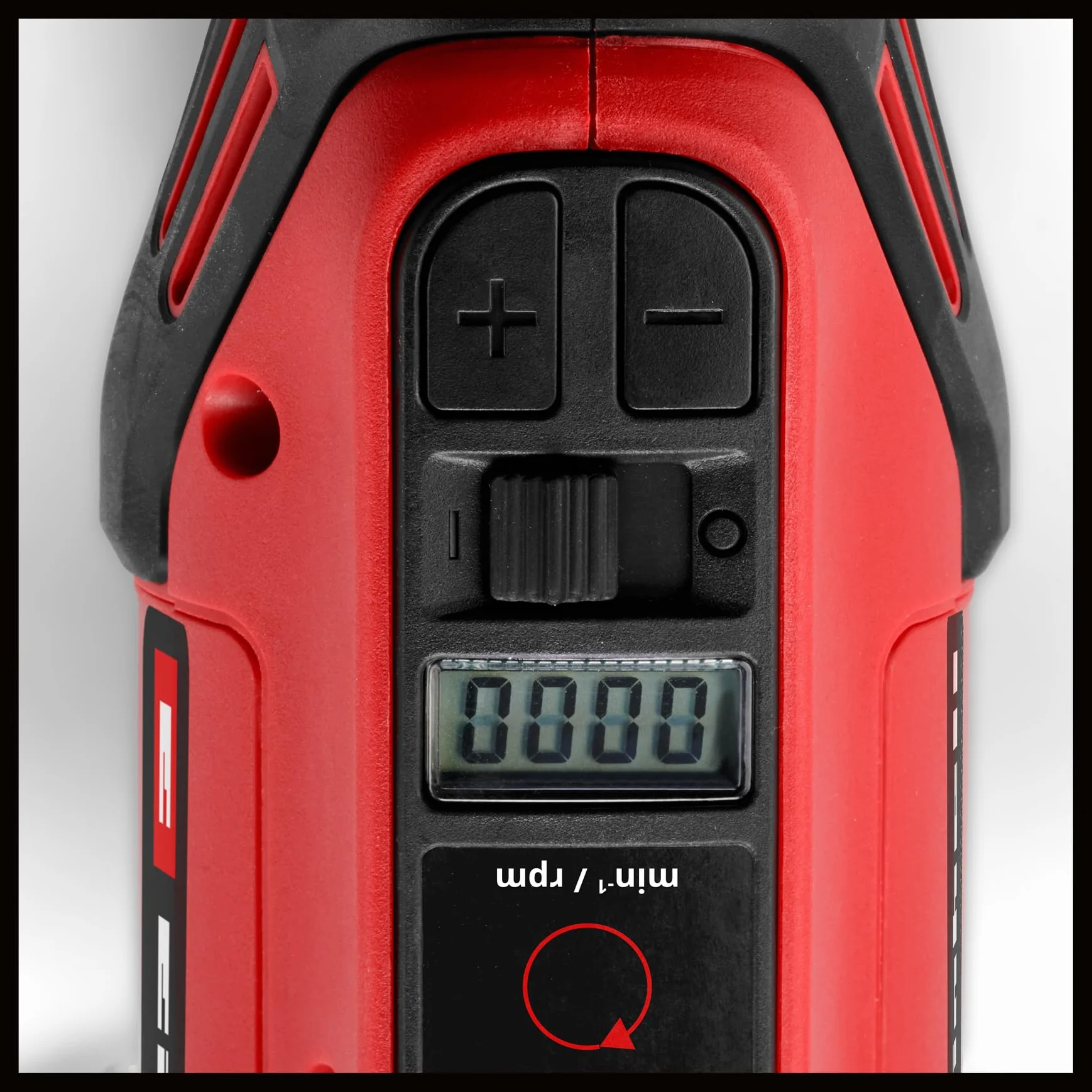 Polerka i szlifierka CC-PO 1100/150 CE Einhell (1100 W, podkładka szlifierska Ø 150 mm, elektroniczna regulacja prędkości obrotowej 500 – 3500 min-1, elektronika stała, mocowanie do odrywania,
