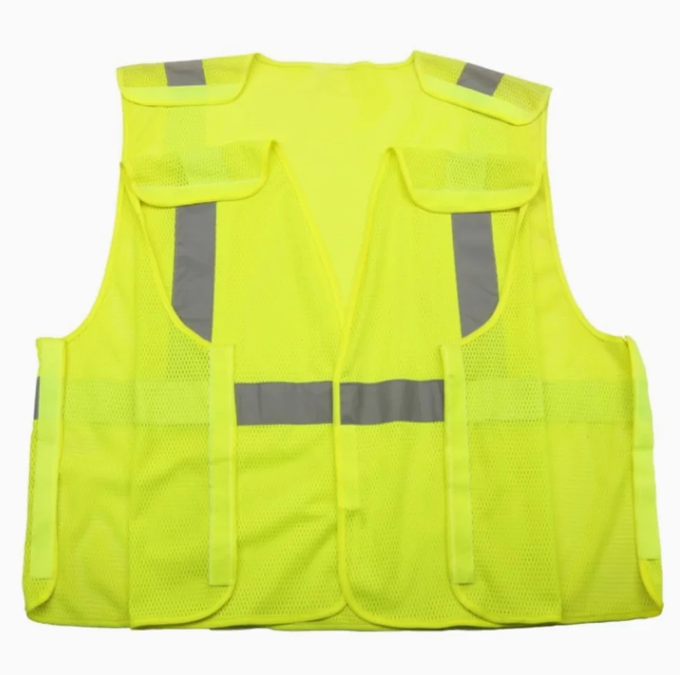 Odblaskowa Kamizelka Odblaskowa Budowlana, Sanitarna, Ogrodowa, Nocna Drogowa Kamizelka(XXL)