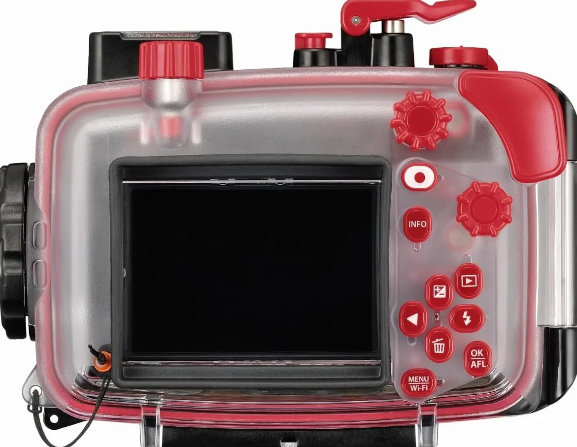 OM SYSTEM PT-059 Obudowa Podwodna do Olympus Tough TG-6 i TG-7, Wodoszczelna 45m, Szkło Wielowarstwowe