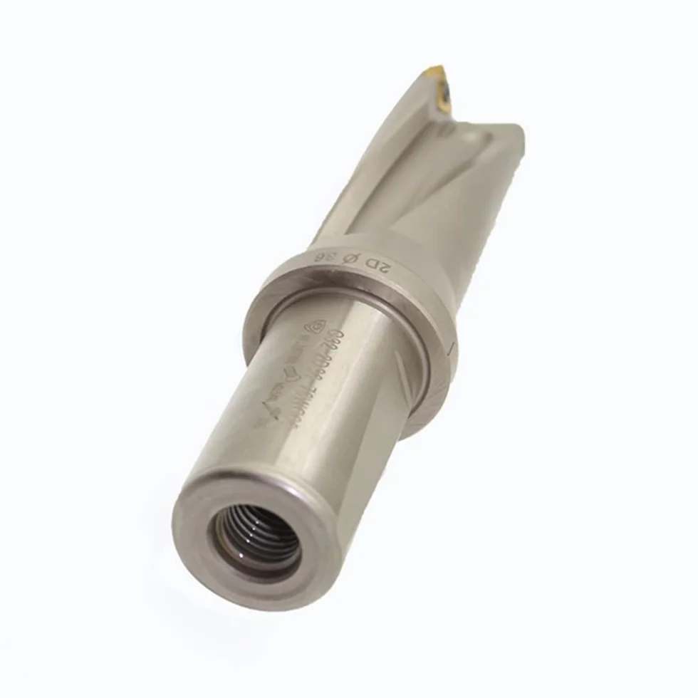 wiertła bity wiertła do metalu wiertło wewnętrzne 13mm-50mm głębokość 2/3/4/5D wiertło indeksowane U C32-D31-Wc06 4D (Color : C32-d39.5-wc06, Size : 4D)