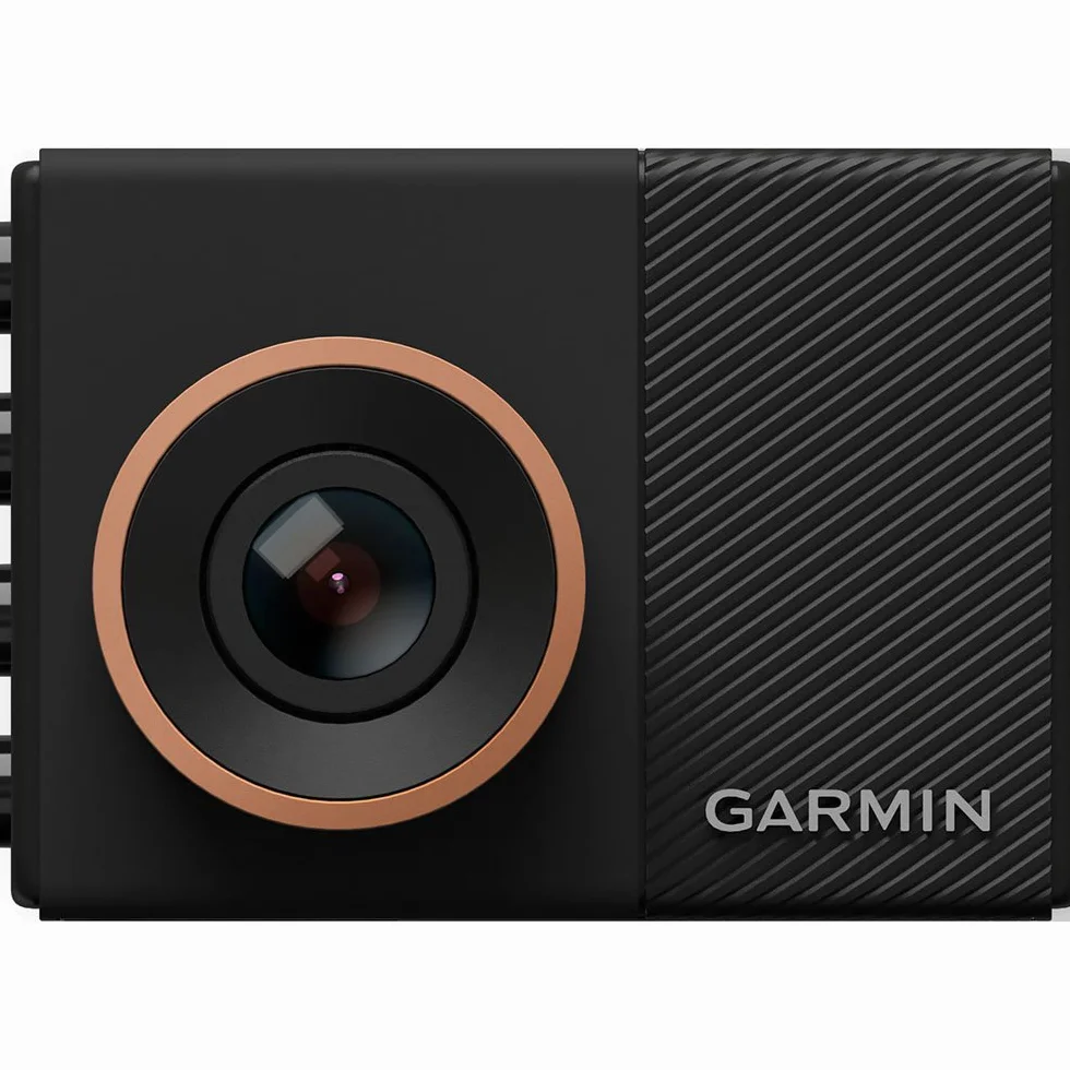 Garmin Dash Cam 55, ekran LCD 1440p 5.1 cm, bardzo mała kamera samochodowa z obsługą GPS, sterowanie głosowe, nagrywanie w pętli, czujnik G i ostrzeżenia kierowcy, zawiera kartę pamięci