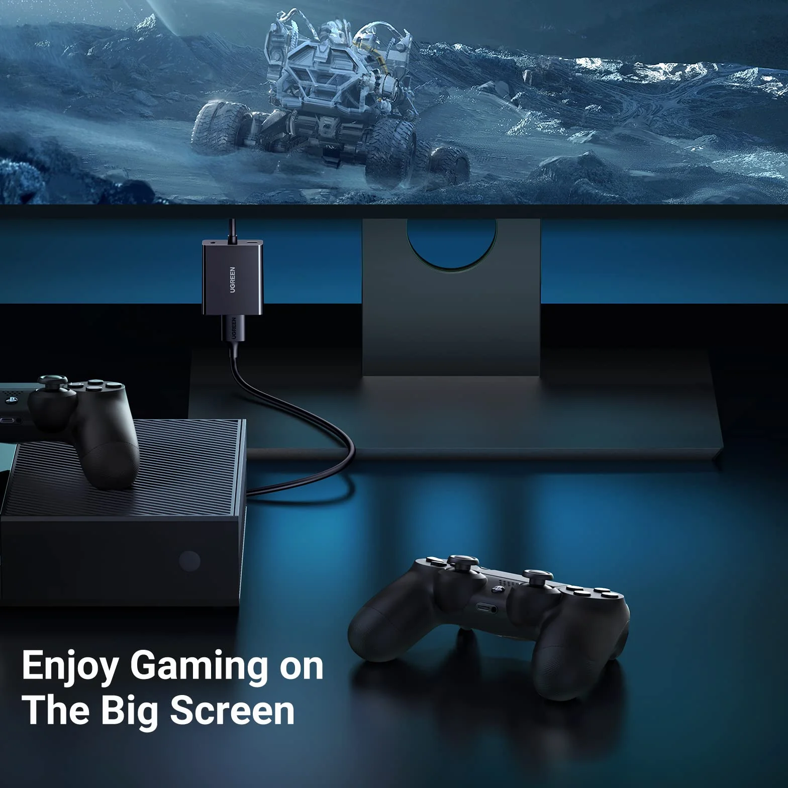 UGREEN Adapter HDMI żeński na męski VGA 1080P HDTV do TV Stick, TV Box
