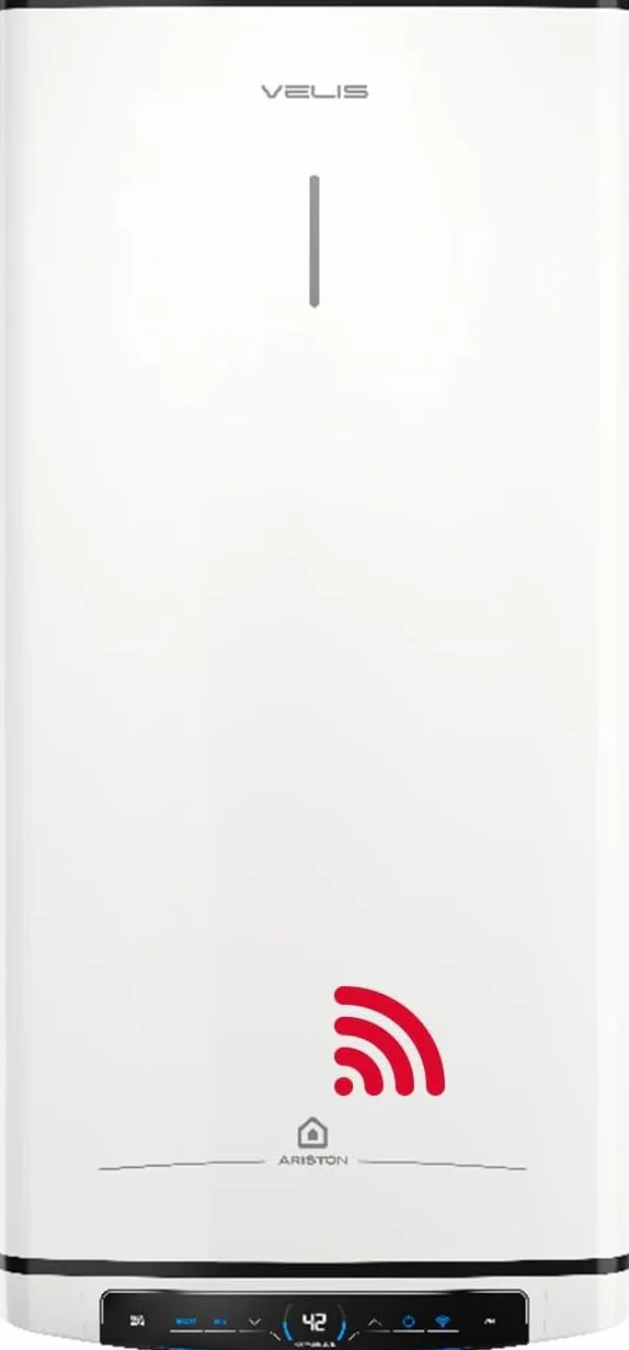 Ariston Velis Pro Dry WI-FI 80 litrów, bardzo kompaktowy, elektryczny podgrzewacz wody, biały 3100909