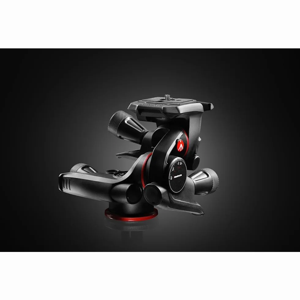 Manfrotto XPRO 3-Wege-Neiger Stativkopf 3-Achsen-Bewegung Kamera für Fotografie Video-Blogs