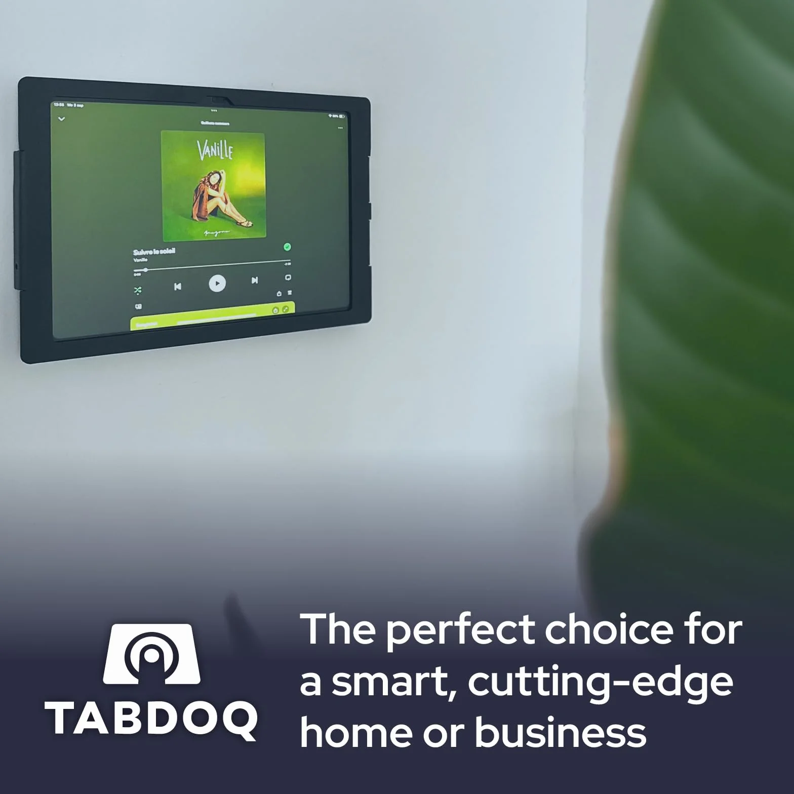 Lite Uchwyt ścienny do tabletu 11 cali czarny kompatybilny Samsung Galaxy Tab A9+ A11+