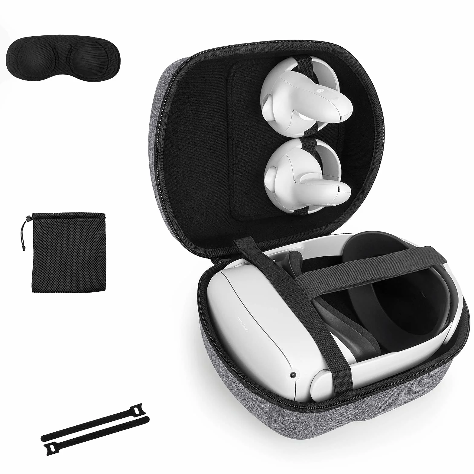 Fromsky Torba Case na Oculus Quest 2 Elite Strap VR Gaming Headset, pokrowiec ochronny, etui podróżne