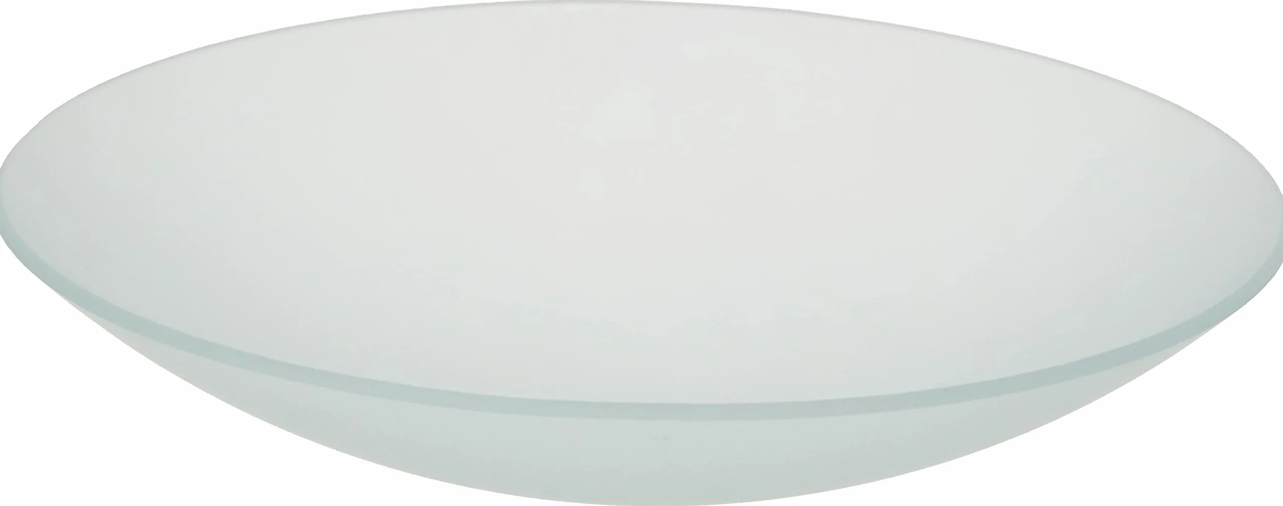 Westinghouse Oświetlenie matowe grzyb szklany klosz, 21,7 cm - biały