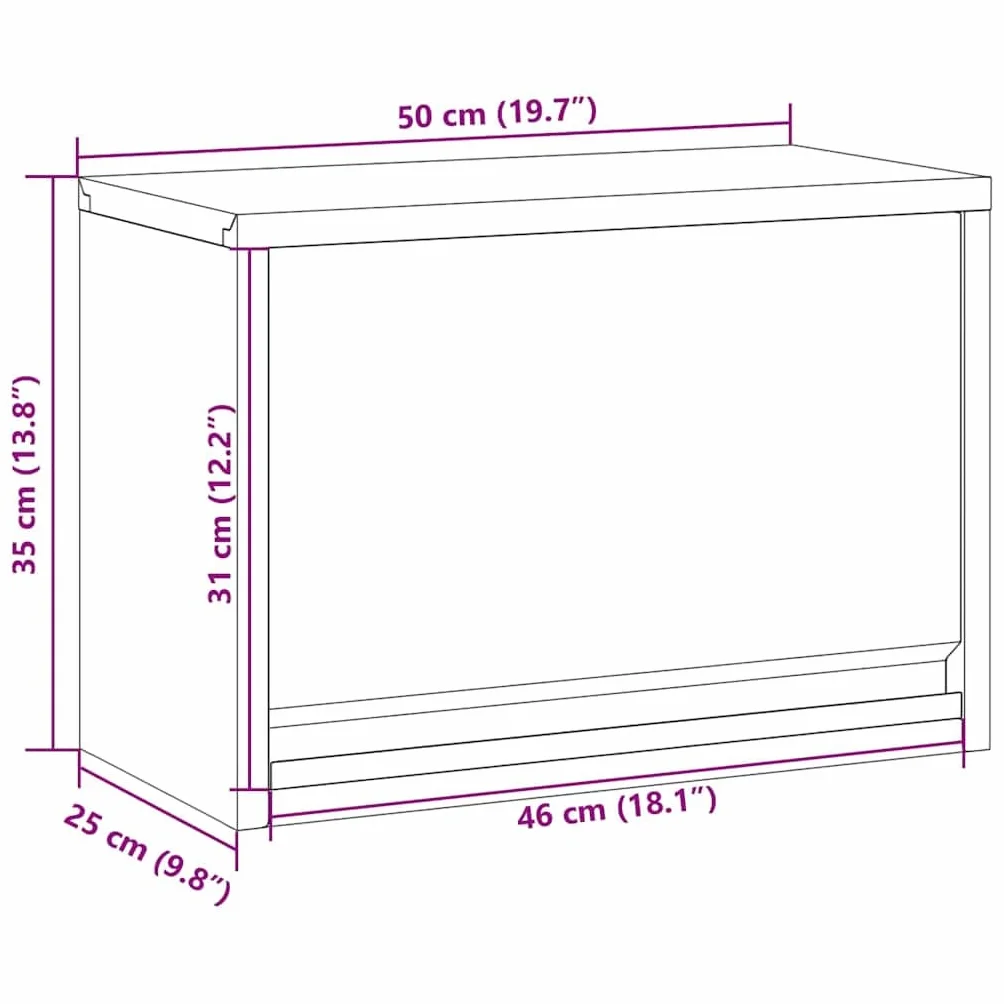 Szafa narzędziowa czarna i szara 50 x 25 x 35 cm z materiału drewnopochodnego i stali, szafka warsztatowa z szufladą, regał, półka i drzwi do garażu, piwnicy, warsztatu